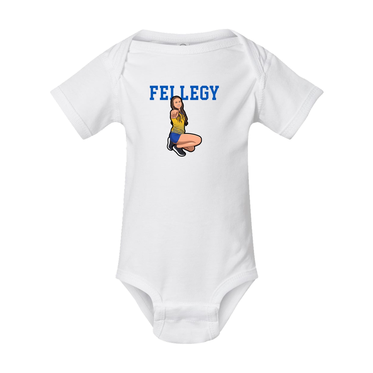 Baby Onesie — Shirsey in White