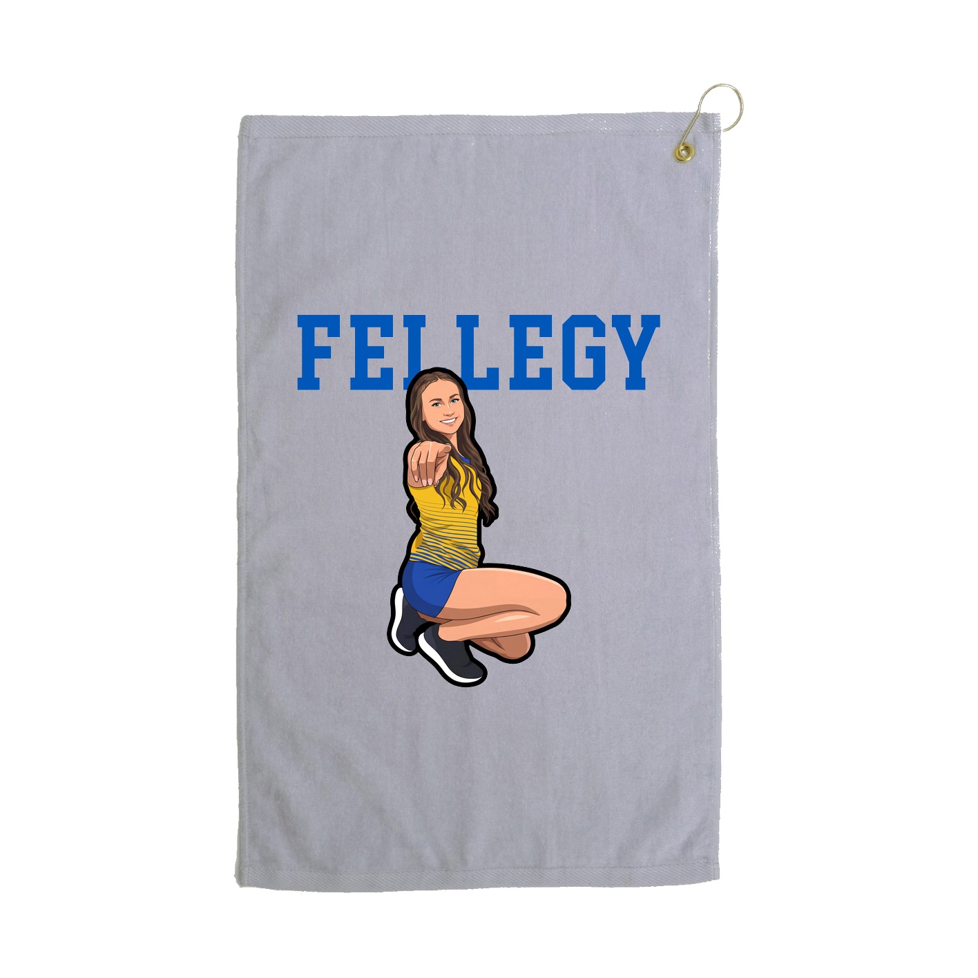 Golf Towel — Shirsey in Grey