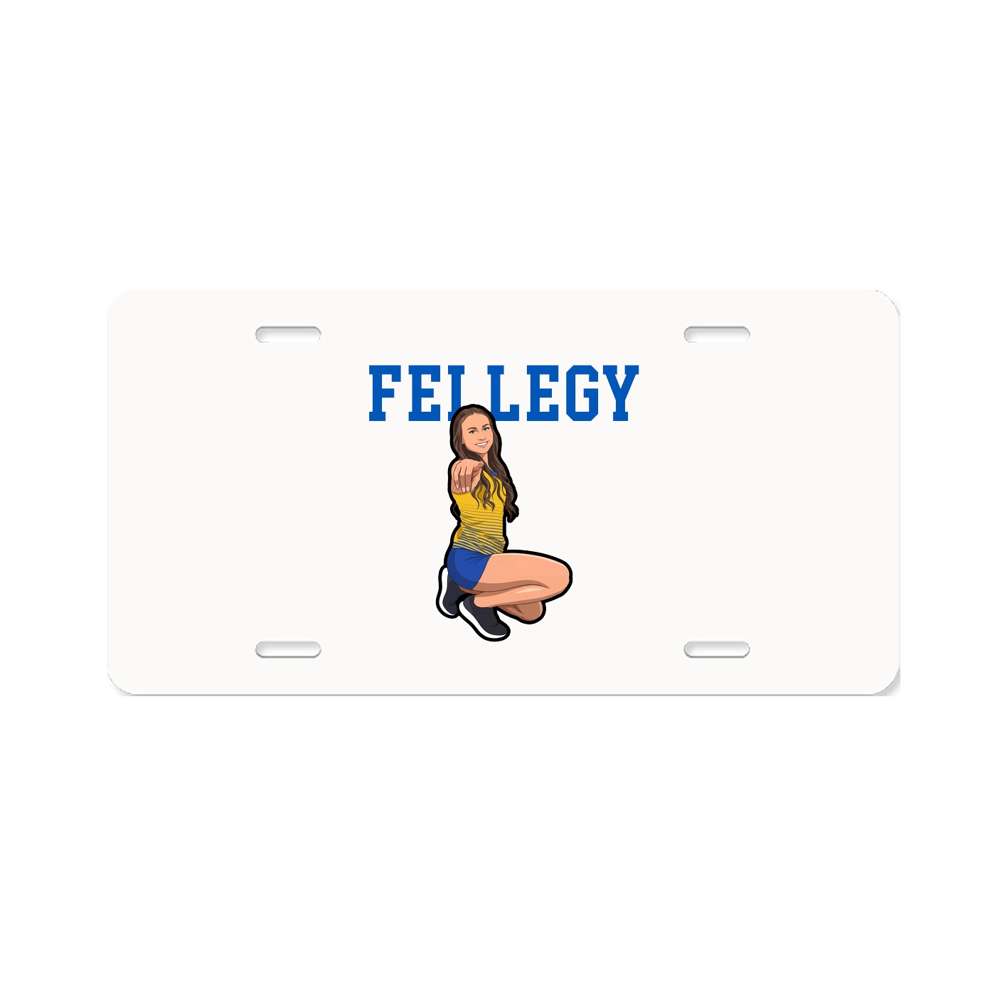 License Plate — Shirsey in Classic