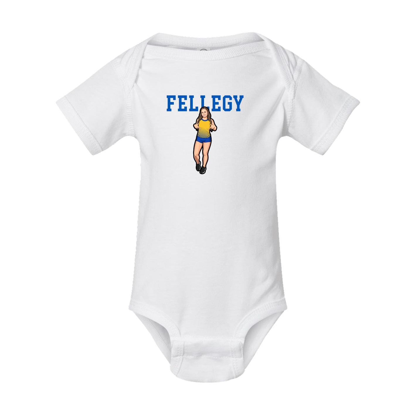 Baby Onesie — Shirsey in White