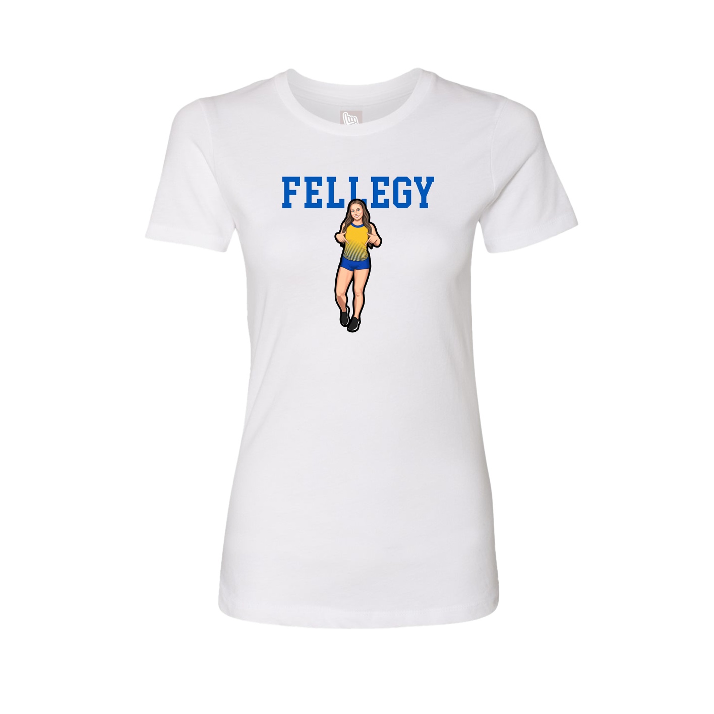 Fitted Women's Tee — Shirsey in White