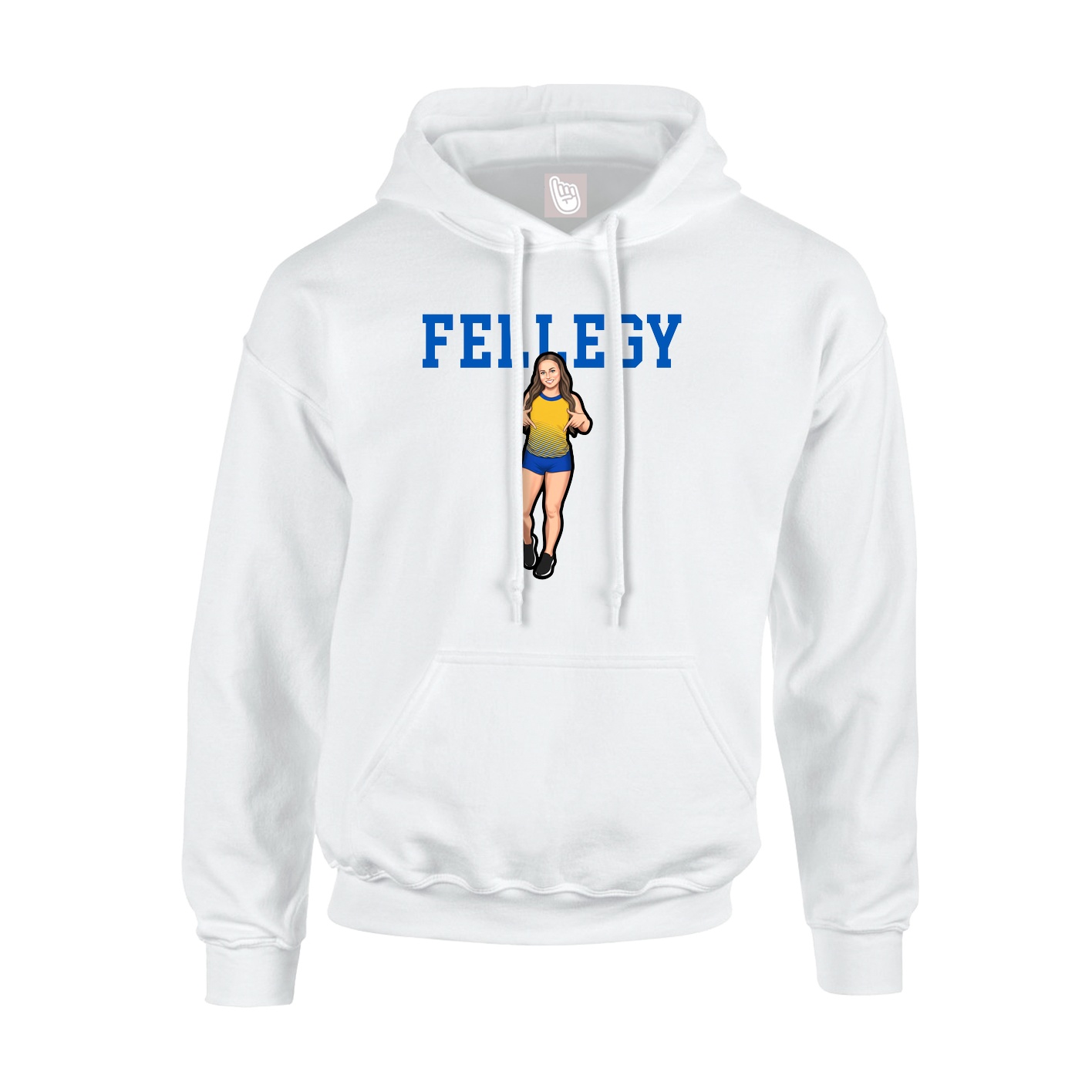 Youth Hoodie — Shirsey in White