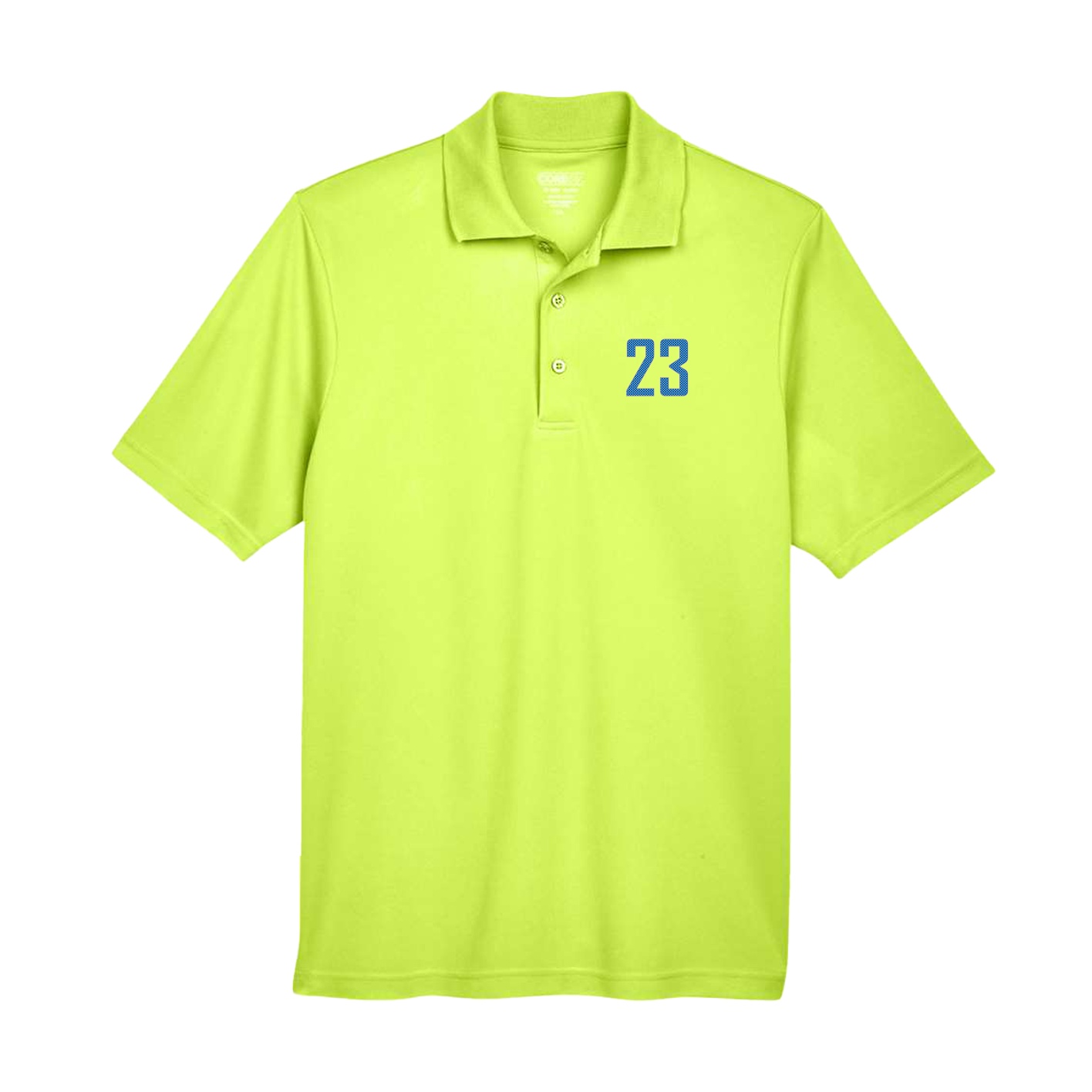 Performance Polo — Front Shirsy in Yellow