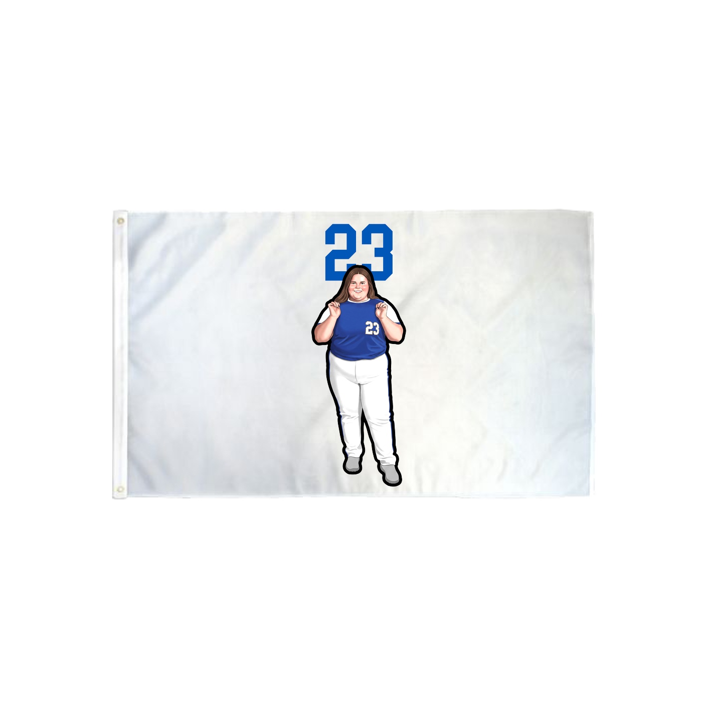 3x5 Flag — Number Top in Classic