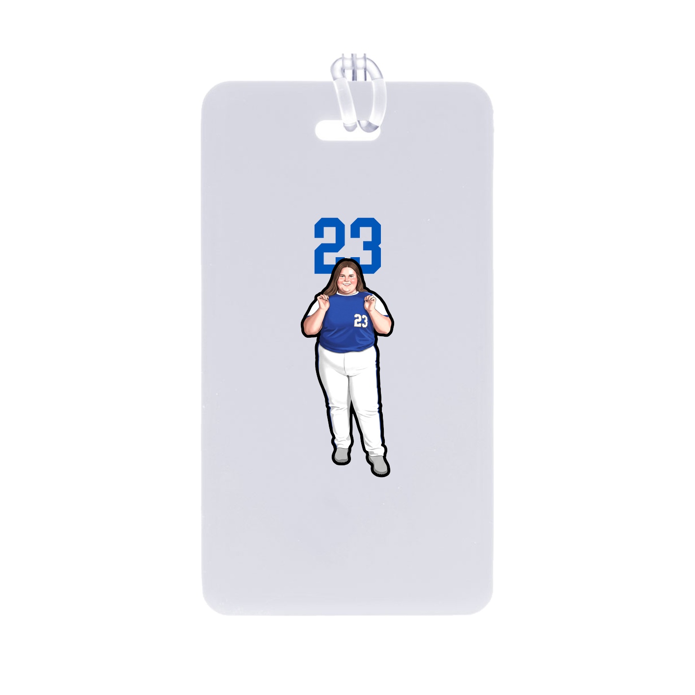 Bag Tag — Number Top in Classic