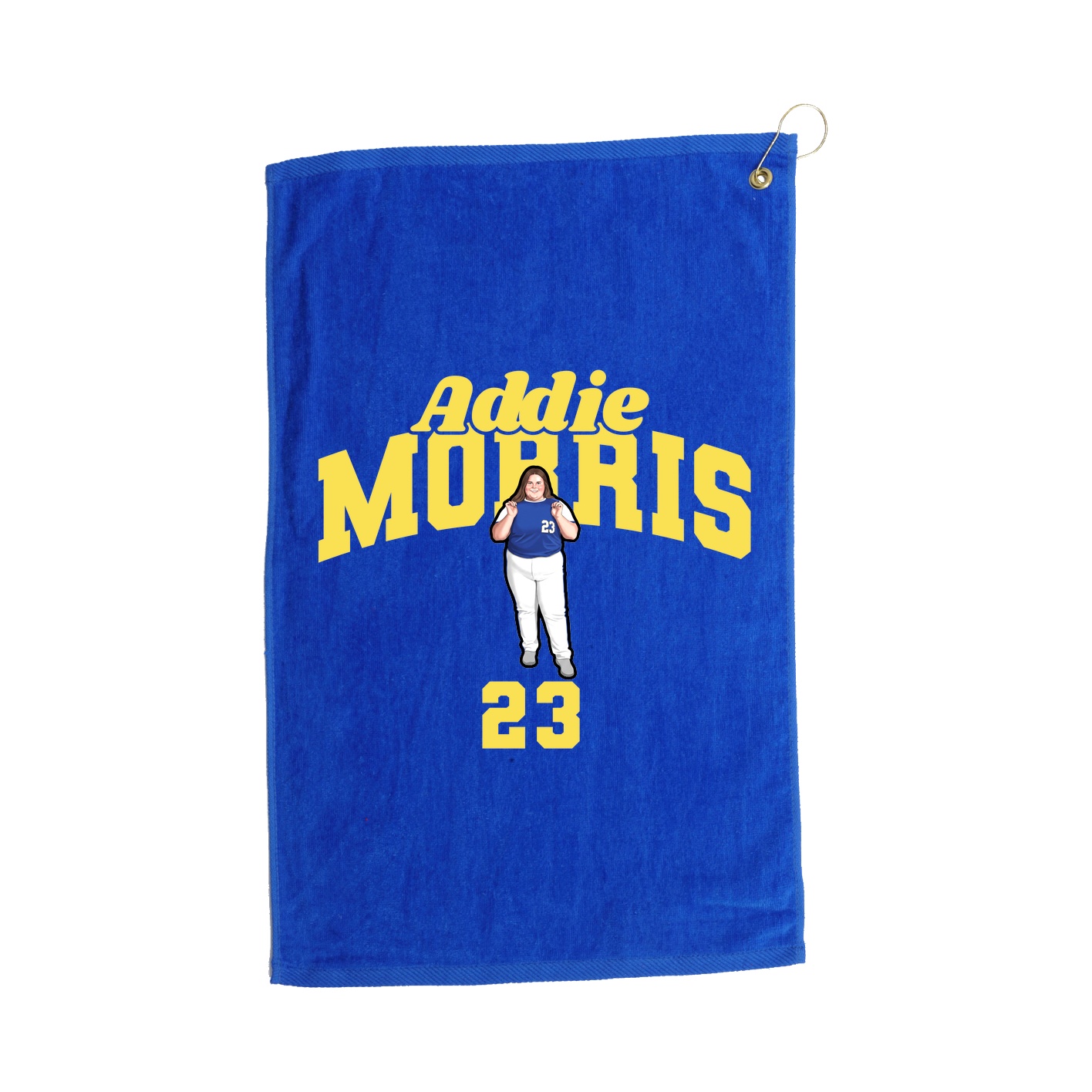 Golf Towel — Signature Arch in Royal