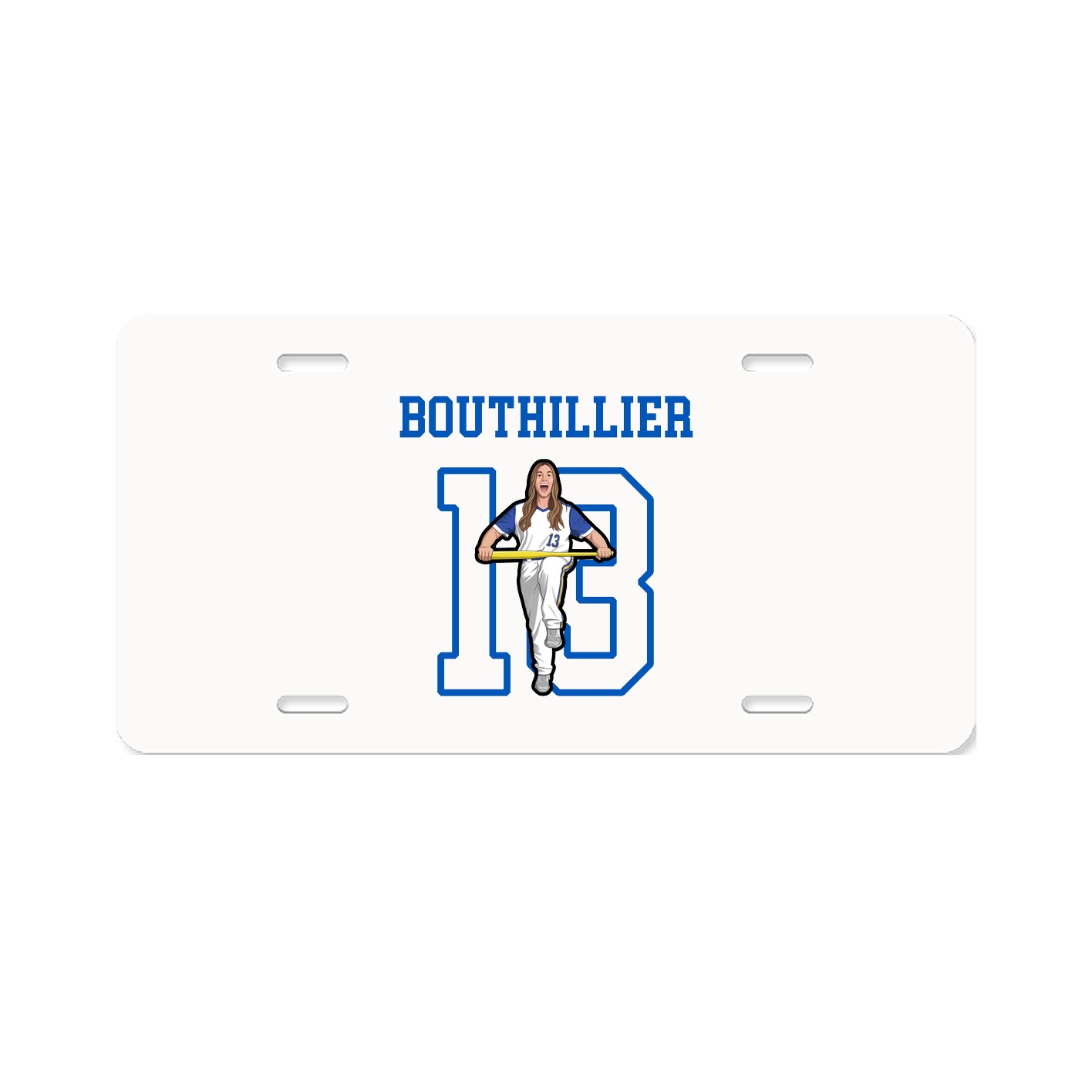 License Plate — Shirsey in Classic