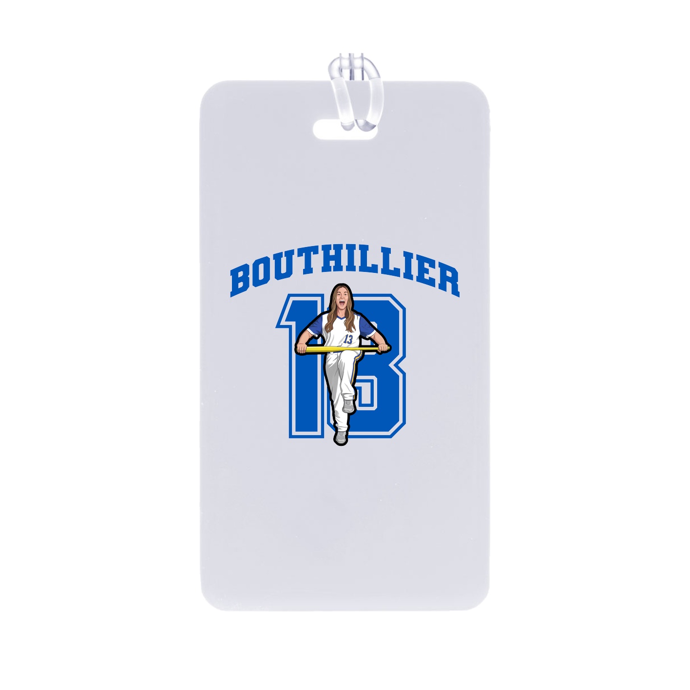 Bag Tag — Number in Classic