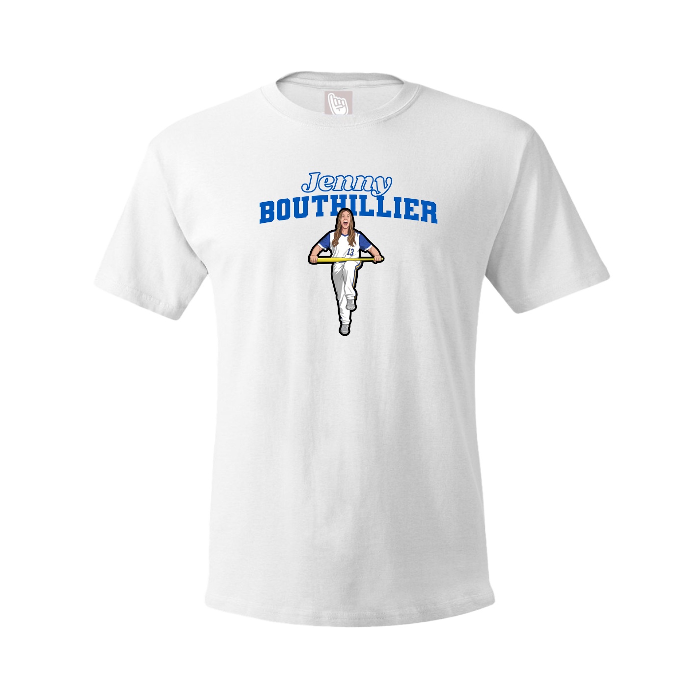 Tee — Name Arch in White