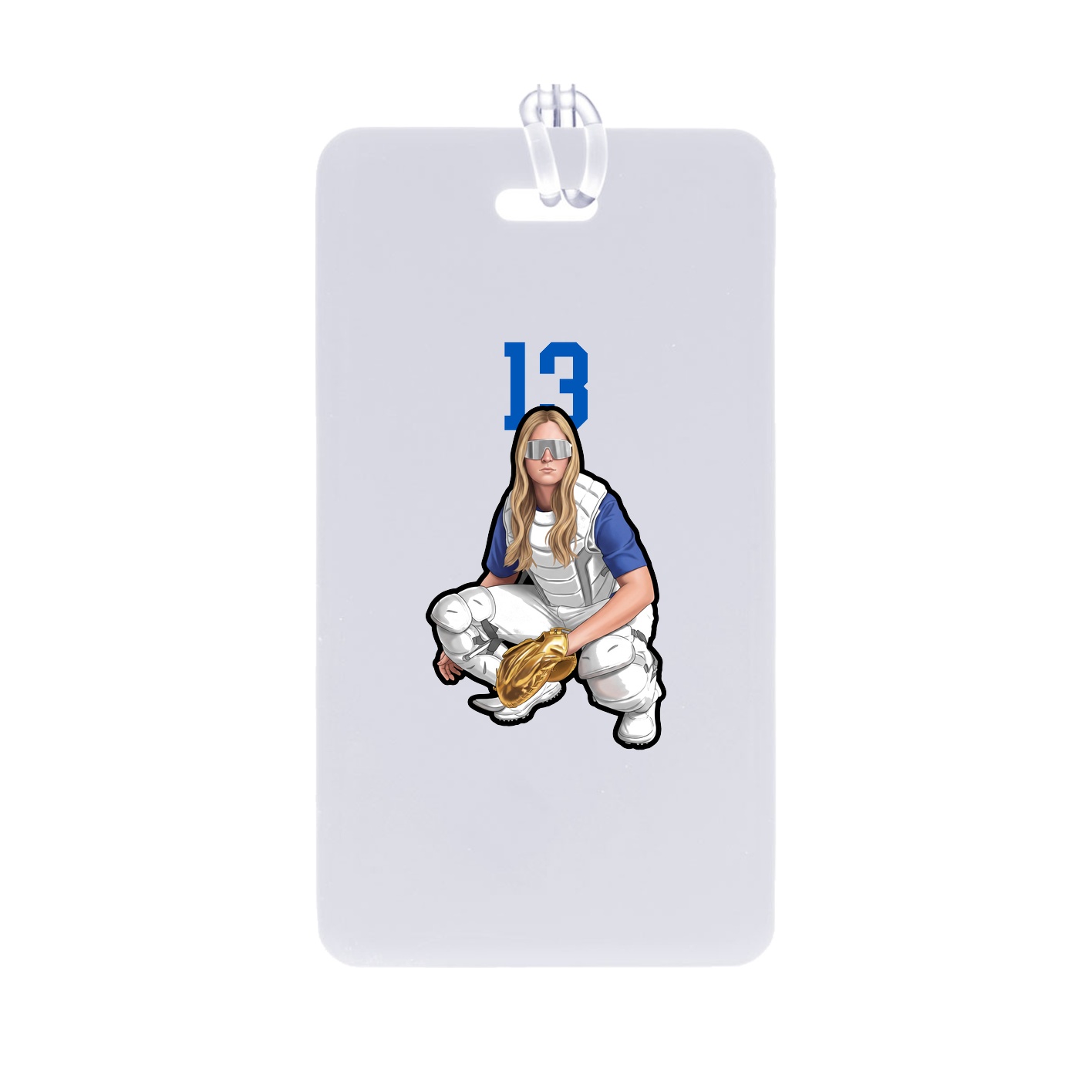 Bag Tag — Number Top in Classic