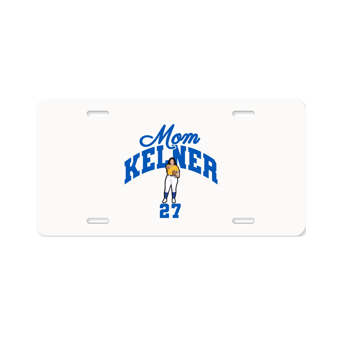 License Plate — Mothers Day Arch in Classic