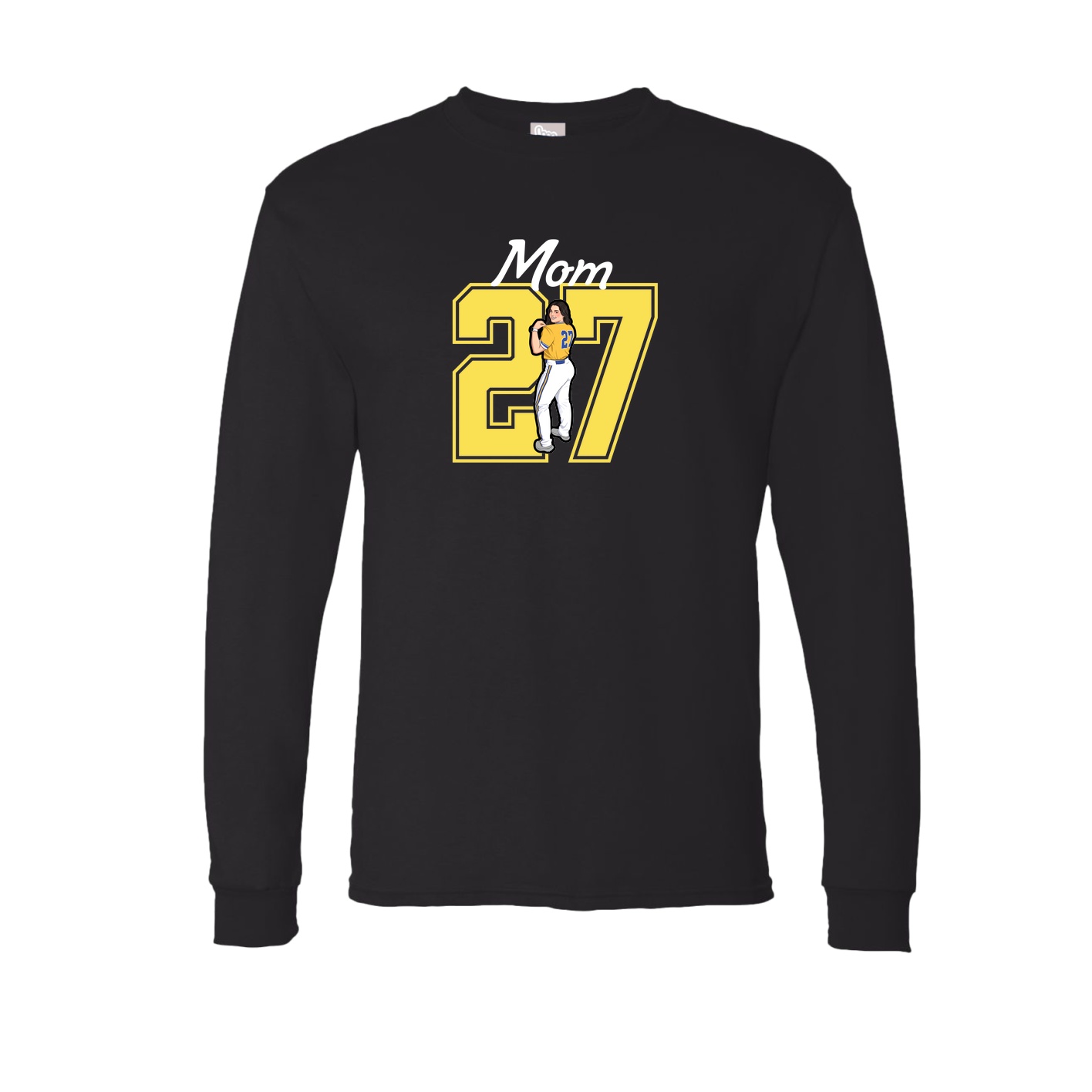 Long Sleeve Tee — Mothers Day Shirsey in Black