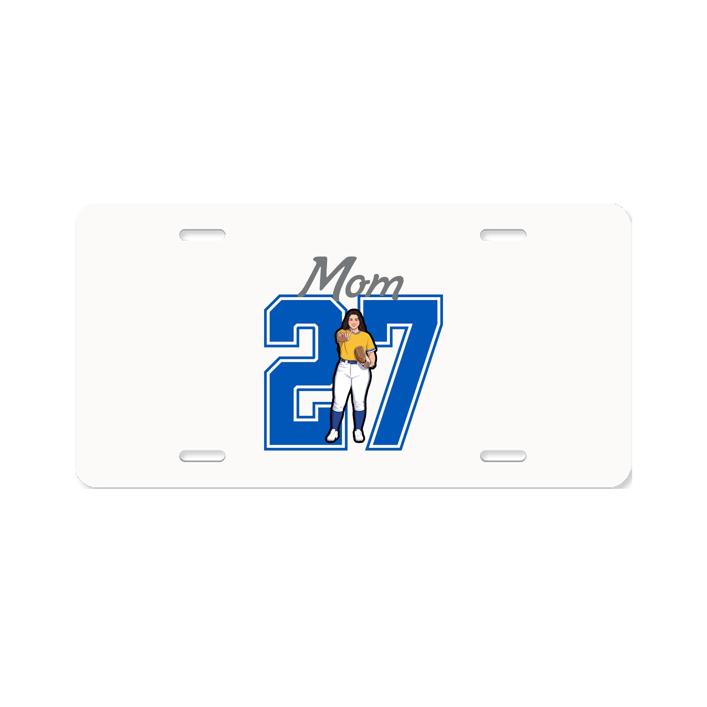 License Plate — Mothers Day Shirsey in Classic