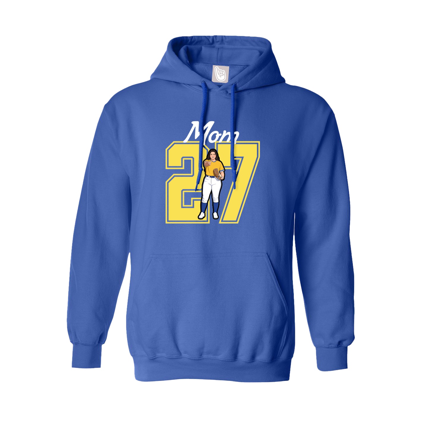 Hoodie — Mothers Day Shirsey in Royal