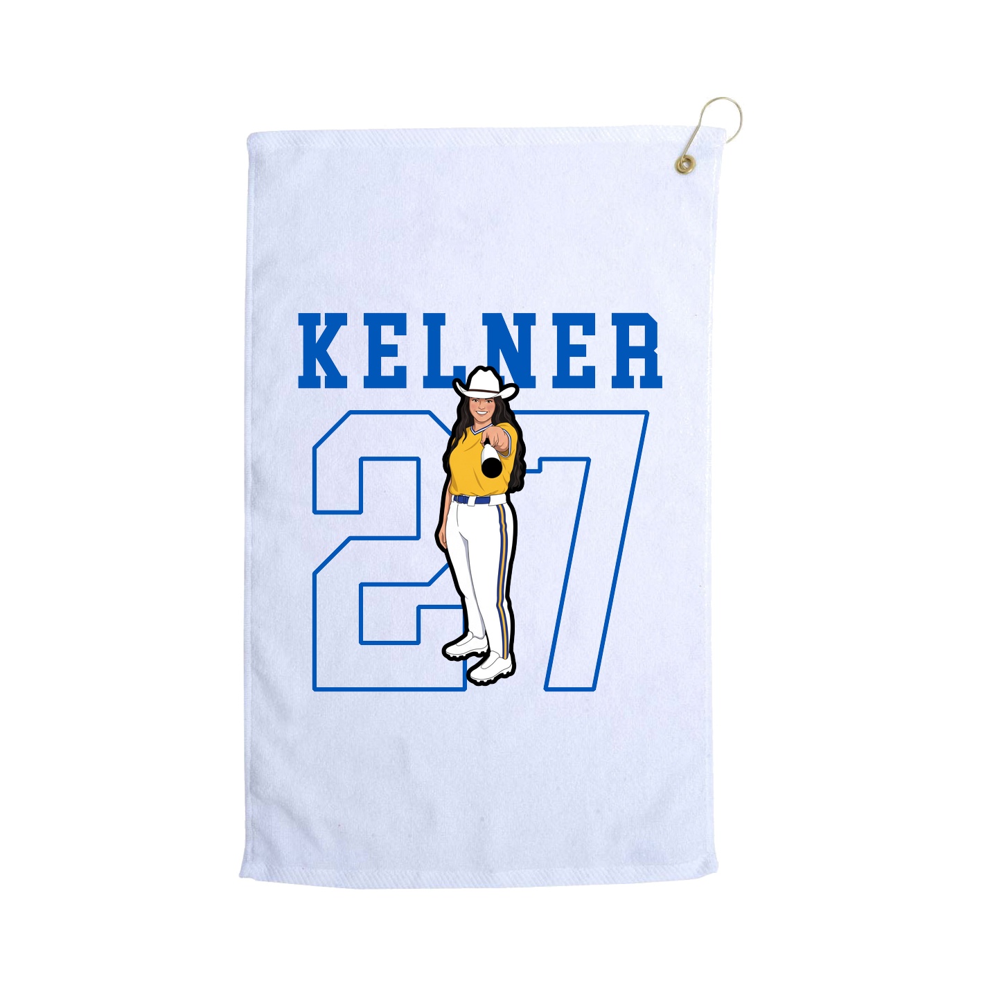 Golf Towel — Shirsey in White