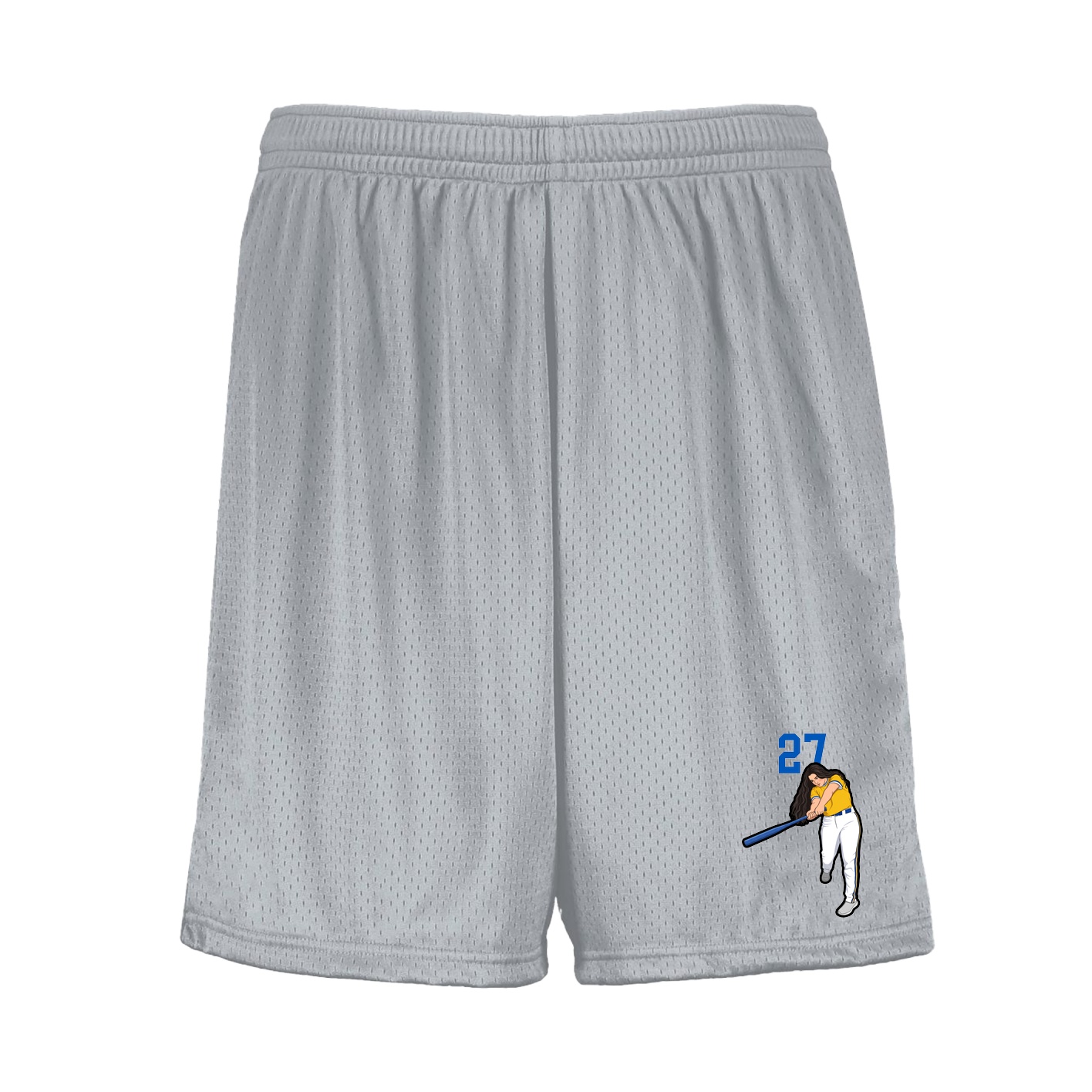 Shorts — Number Top in Silver