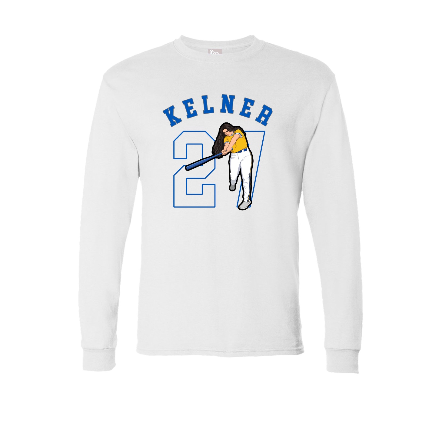 Long Sleeve Tee — Shirsey Arch in White