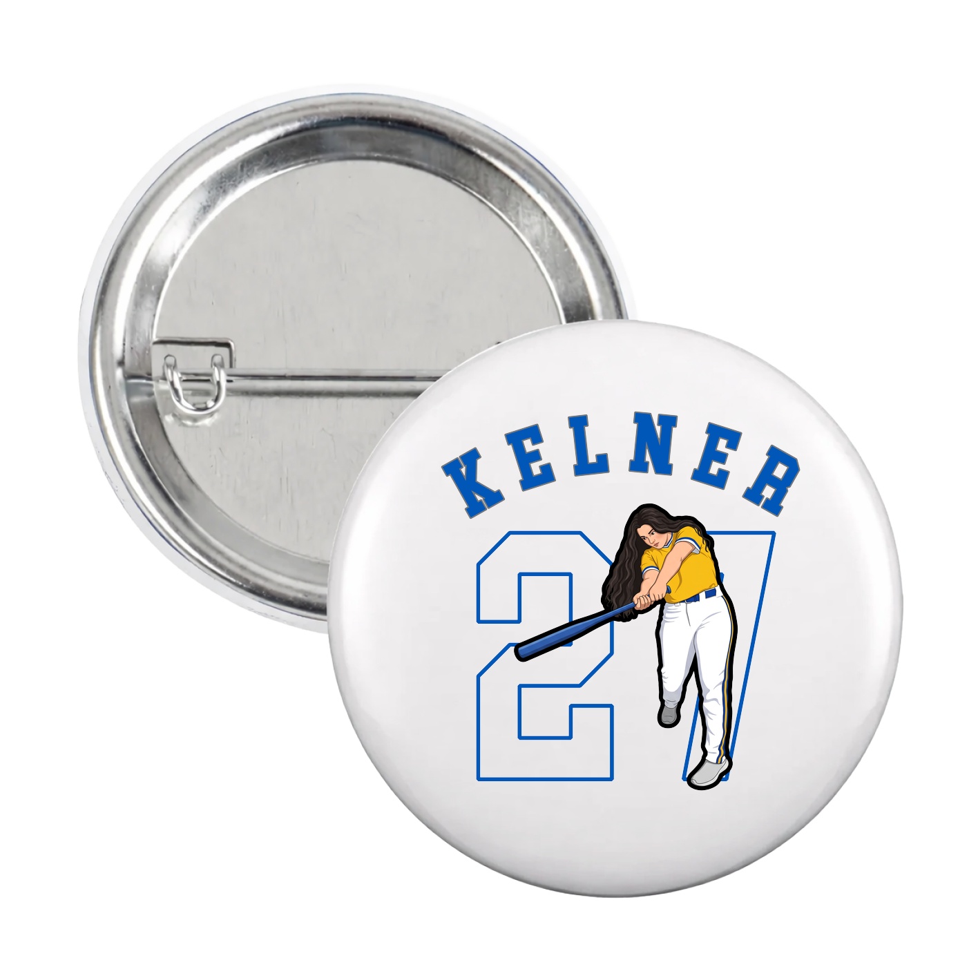 Game Day Button — Shirsey Arch in White