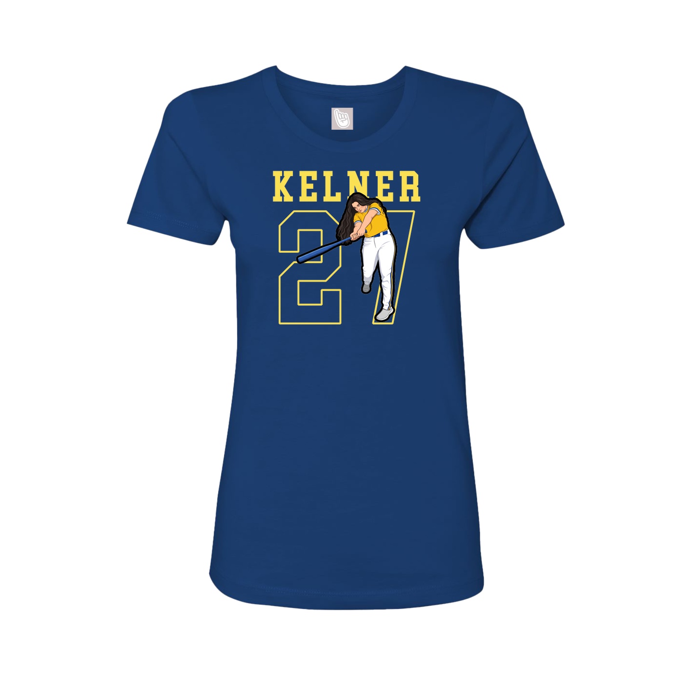 Fitted Women's Tee — Shirsey in Royal