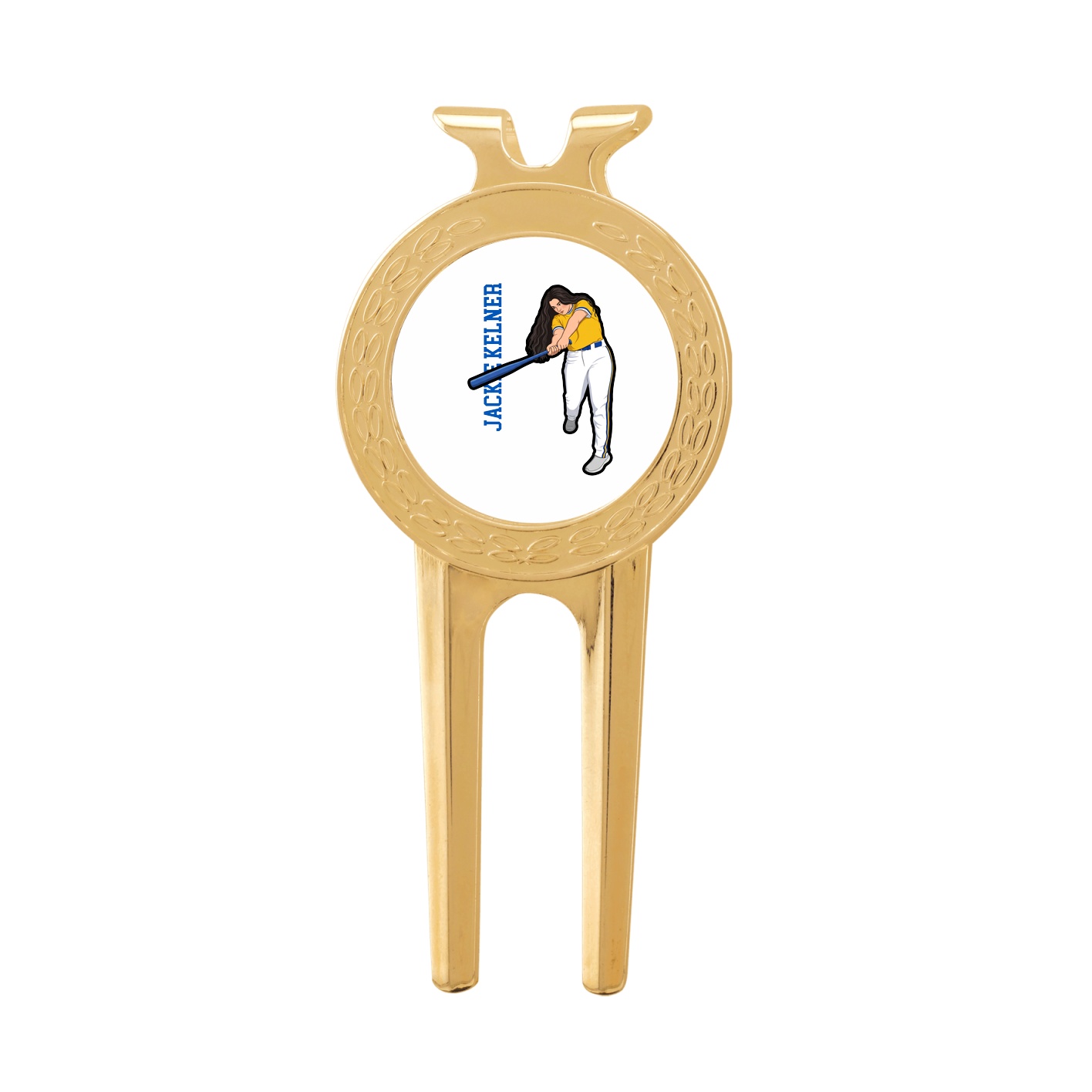 Divot Tool with Ball Marker — Name Vertical in Classic