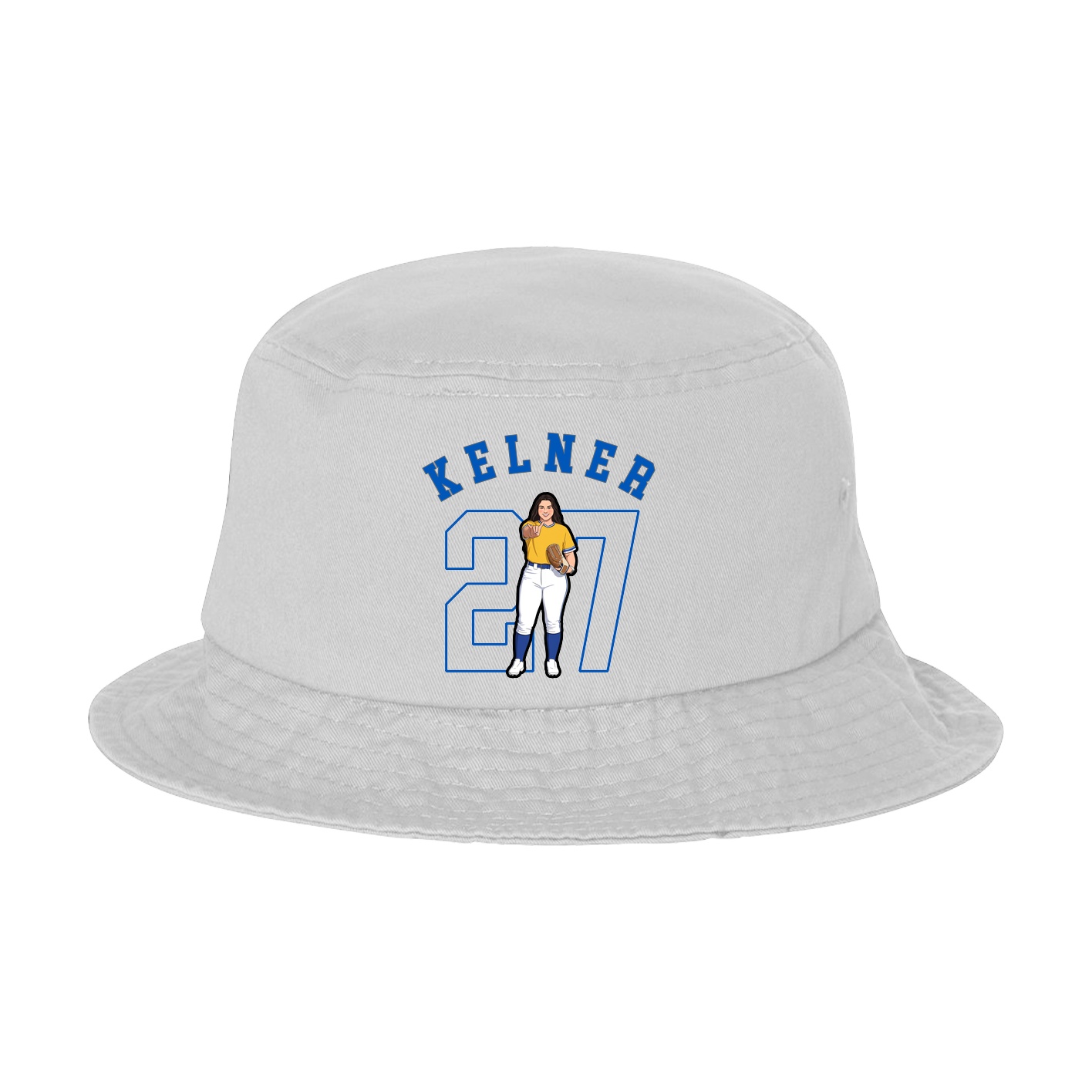 Bucket Cap — Shirsey Arch in White