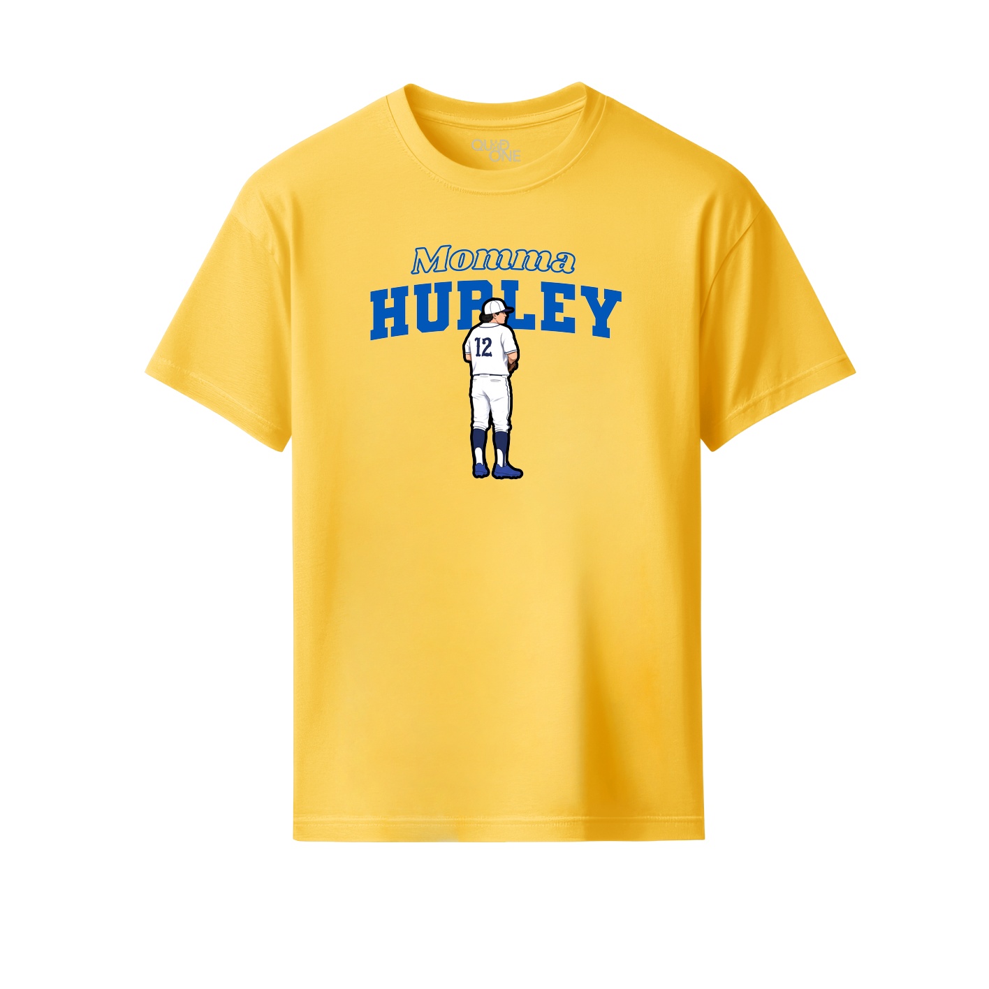Youth Tee — Mothers Day Block in Yellow