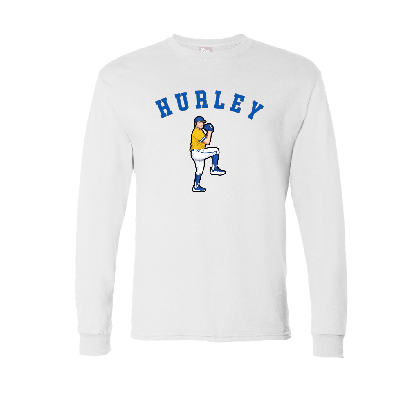 Long Sleeve Tee — Shirsey Arch in White