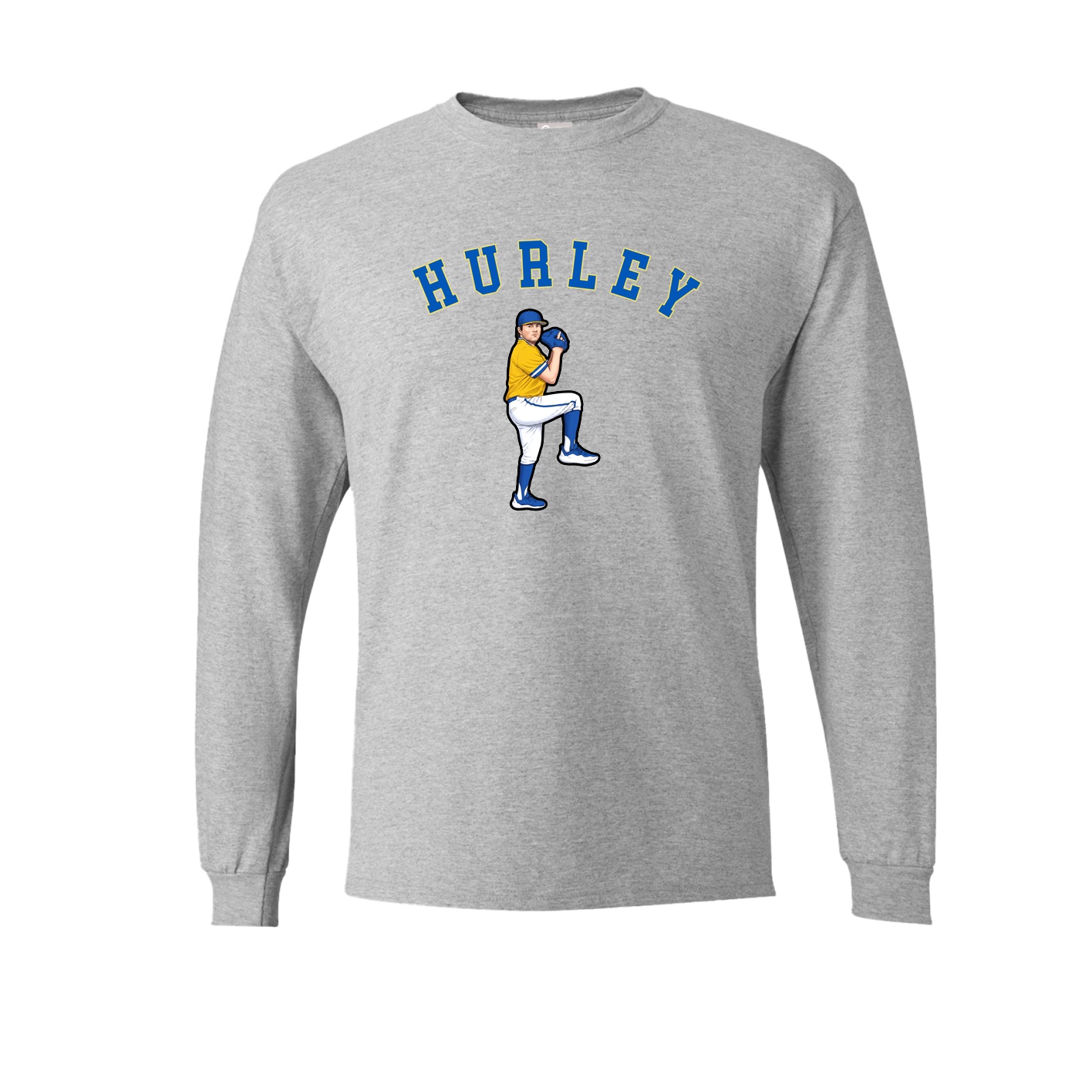 Long Sleeve Tee — Shirsey Arch in Grey