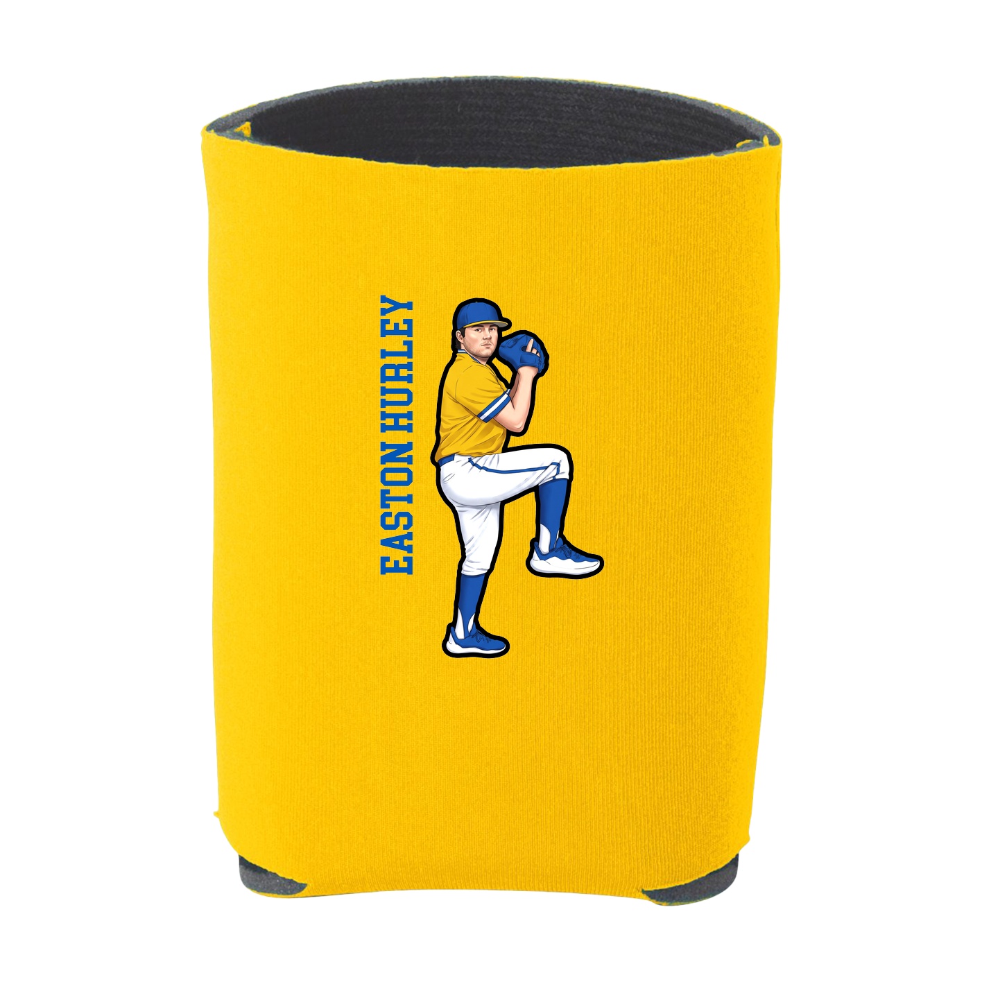 Can Holder — Name Vertical in Yellow