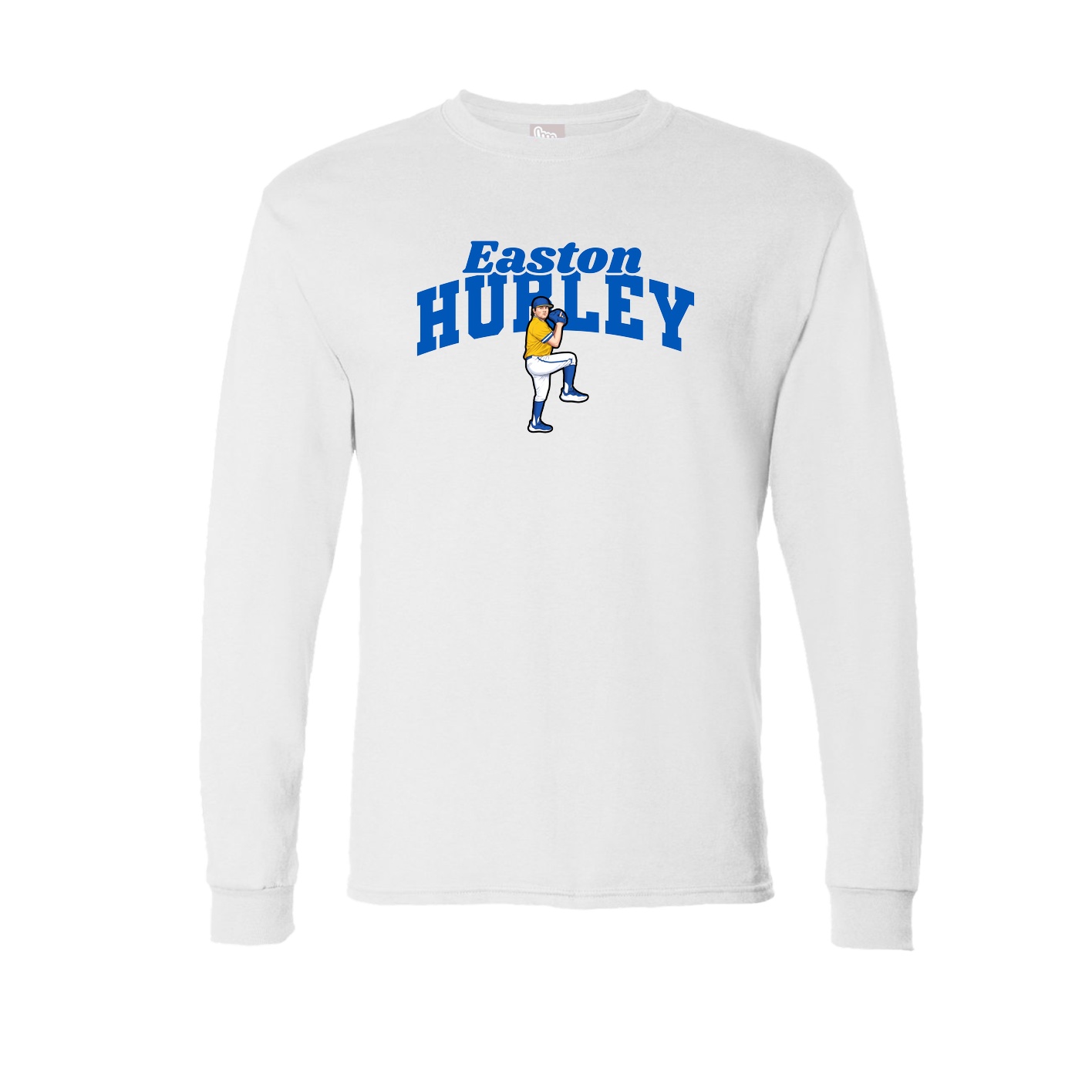 Long Sleeve Tee — Signature Arch in White
