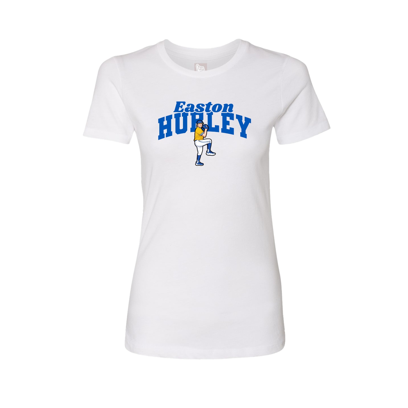 Womens Tee — Signature Arch in White