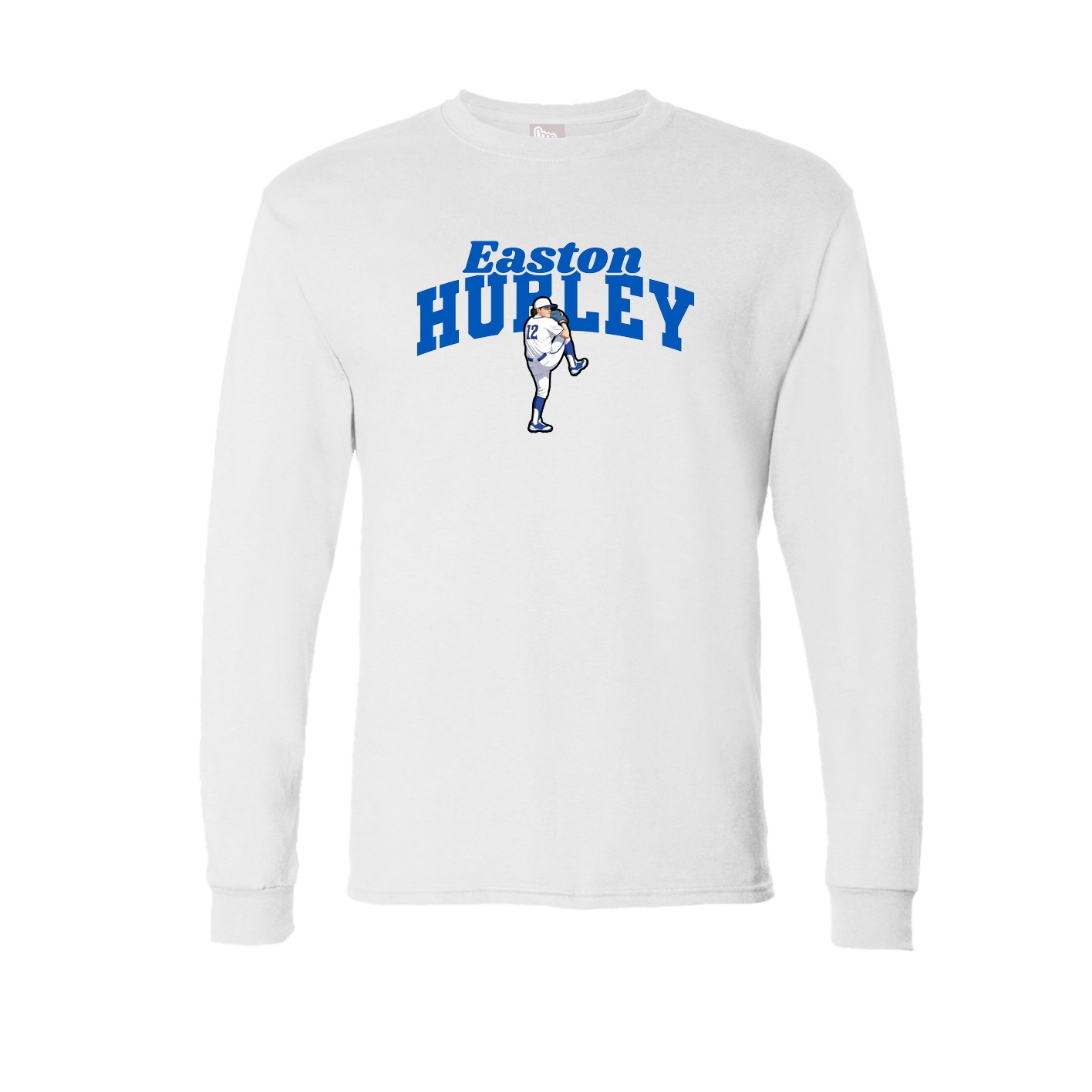 Long Sleeve Tee — Signature Arch in White