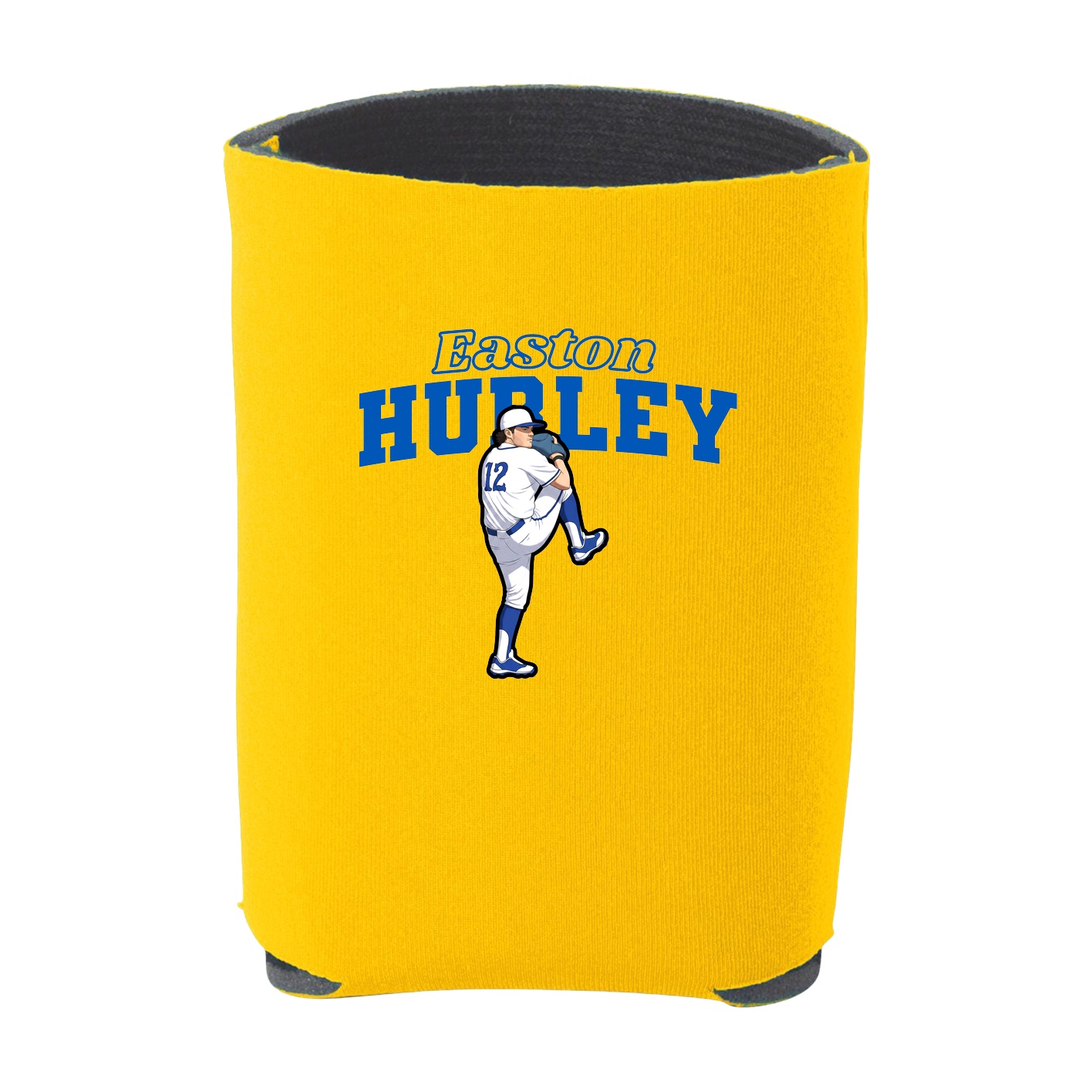 Can Holder — Name Arch in Yellow