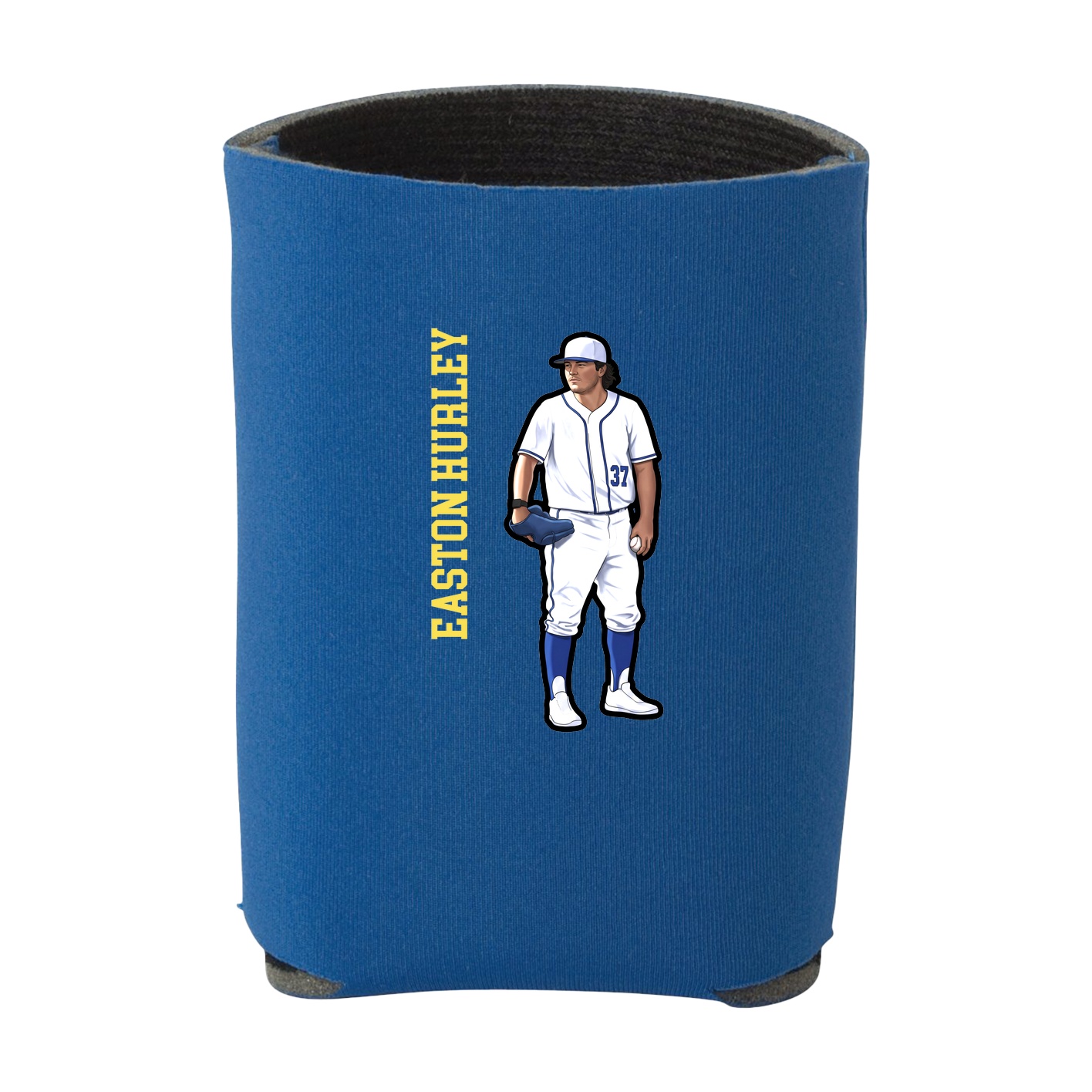 Can Holder — Name Vertical in Royal