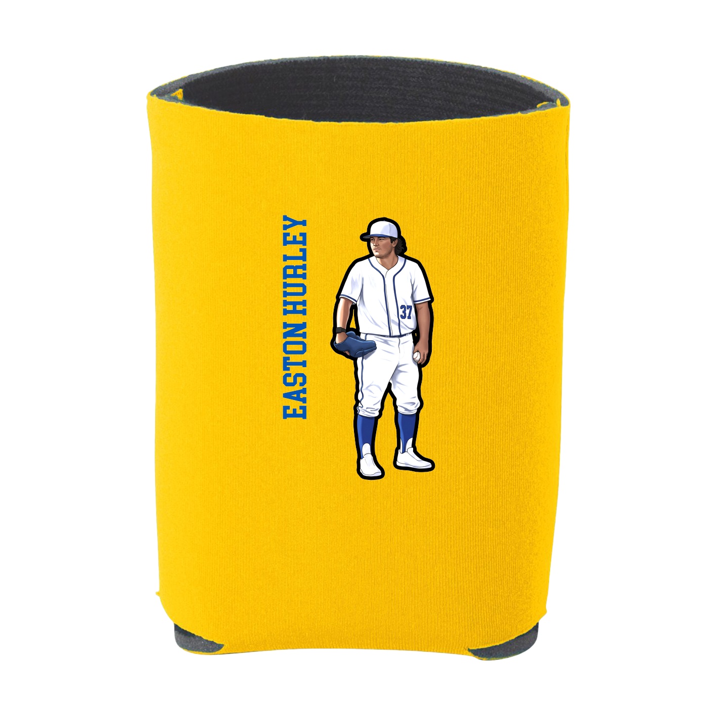 Can Holder — Name Vertical in Yellow