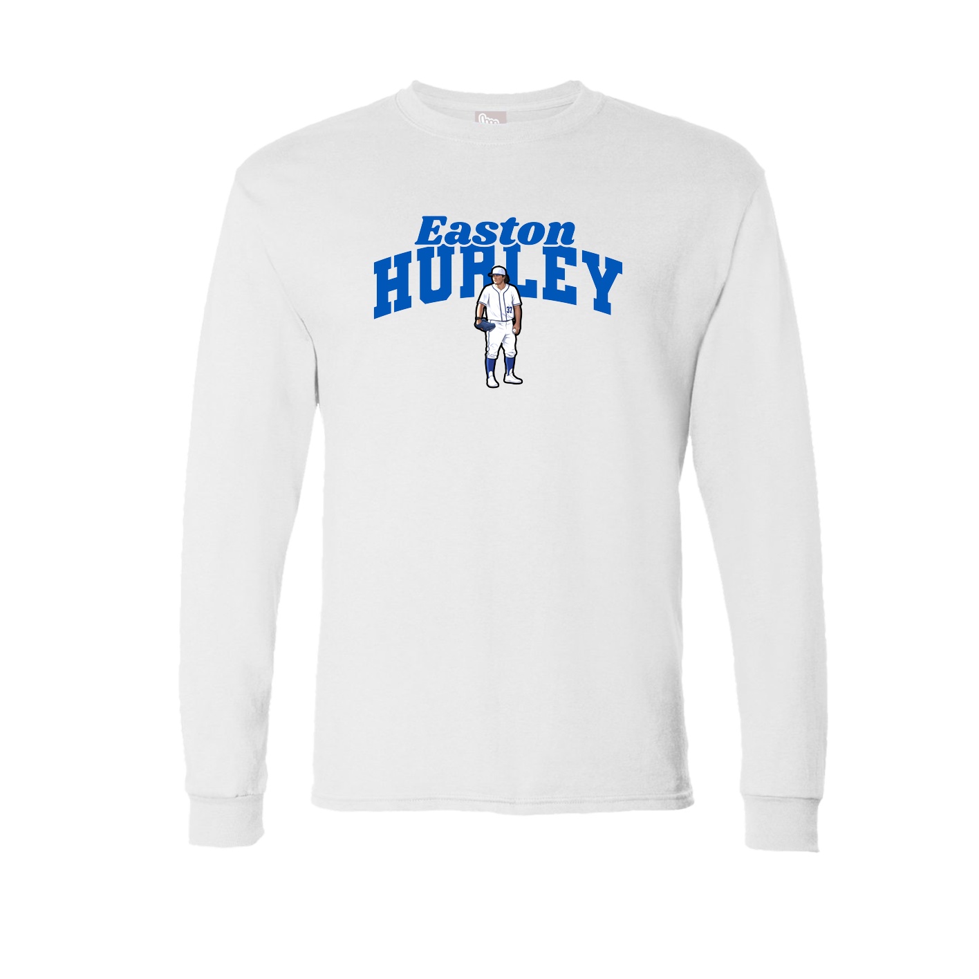 Long Sleeve Tee — Signature Arch in White