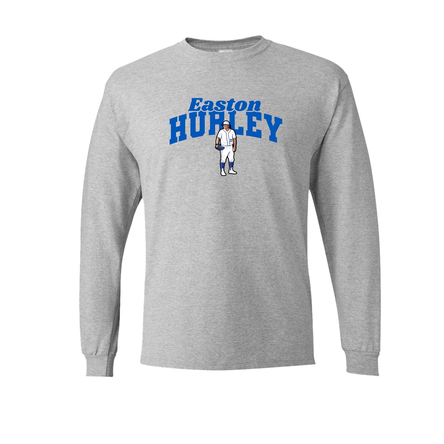 Long Sleeve Tee — Signature Arch in Grey