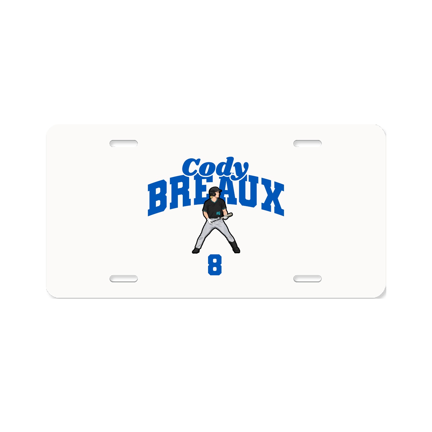 License Plate — Signature Arch in Classic