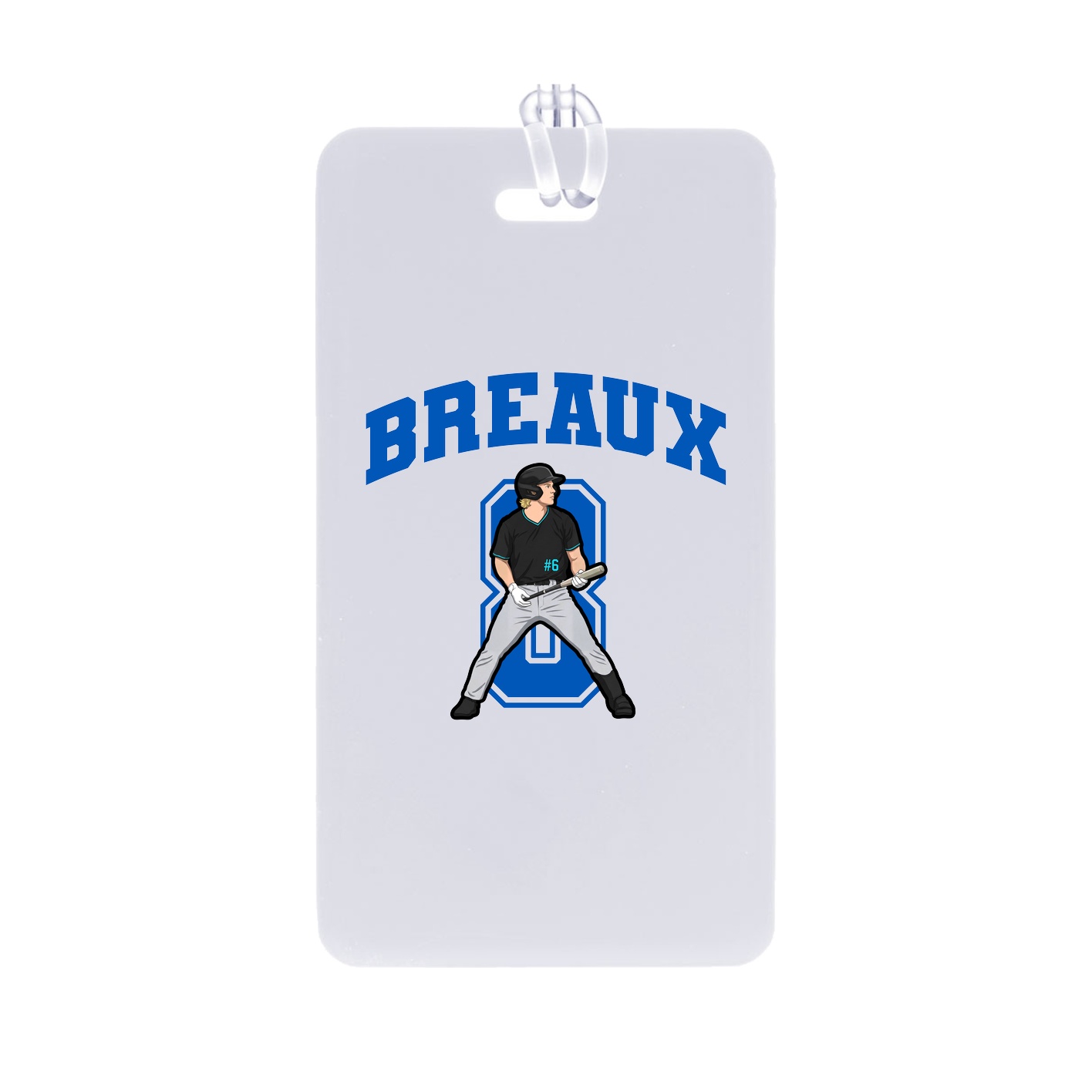 Bag Tag — Number in Classic