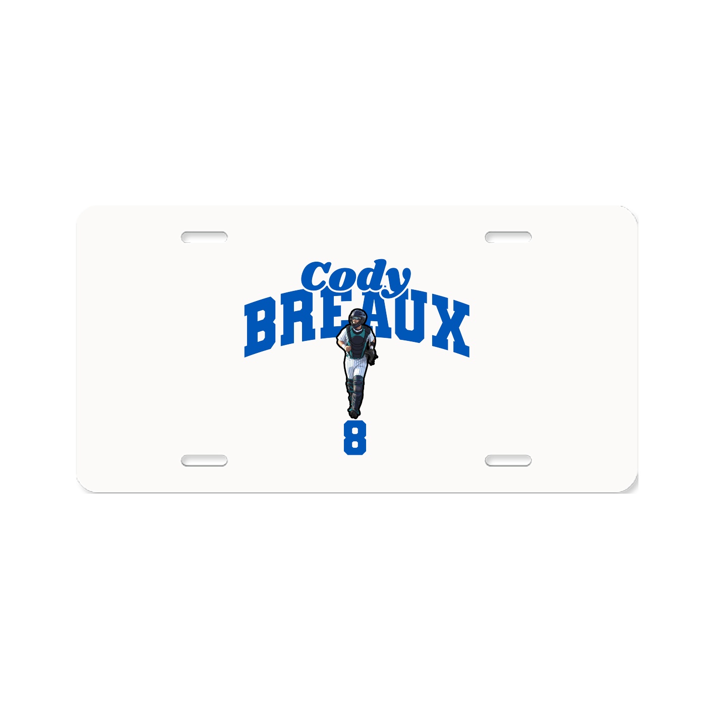 License Plate — Signature Arch in Classic