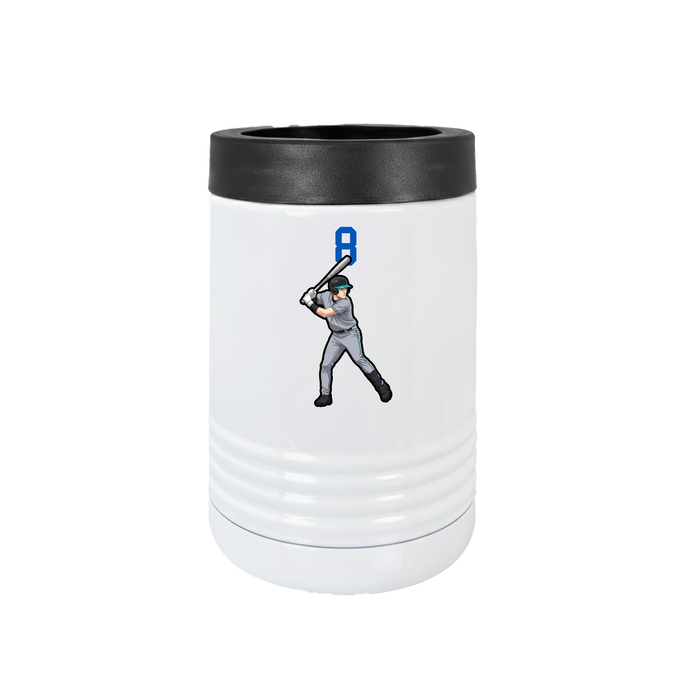 Beverage Holder — Number Top in White