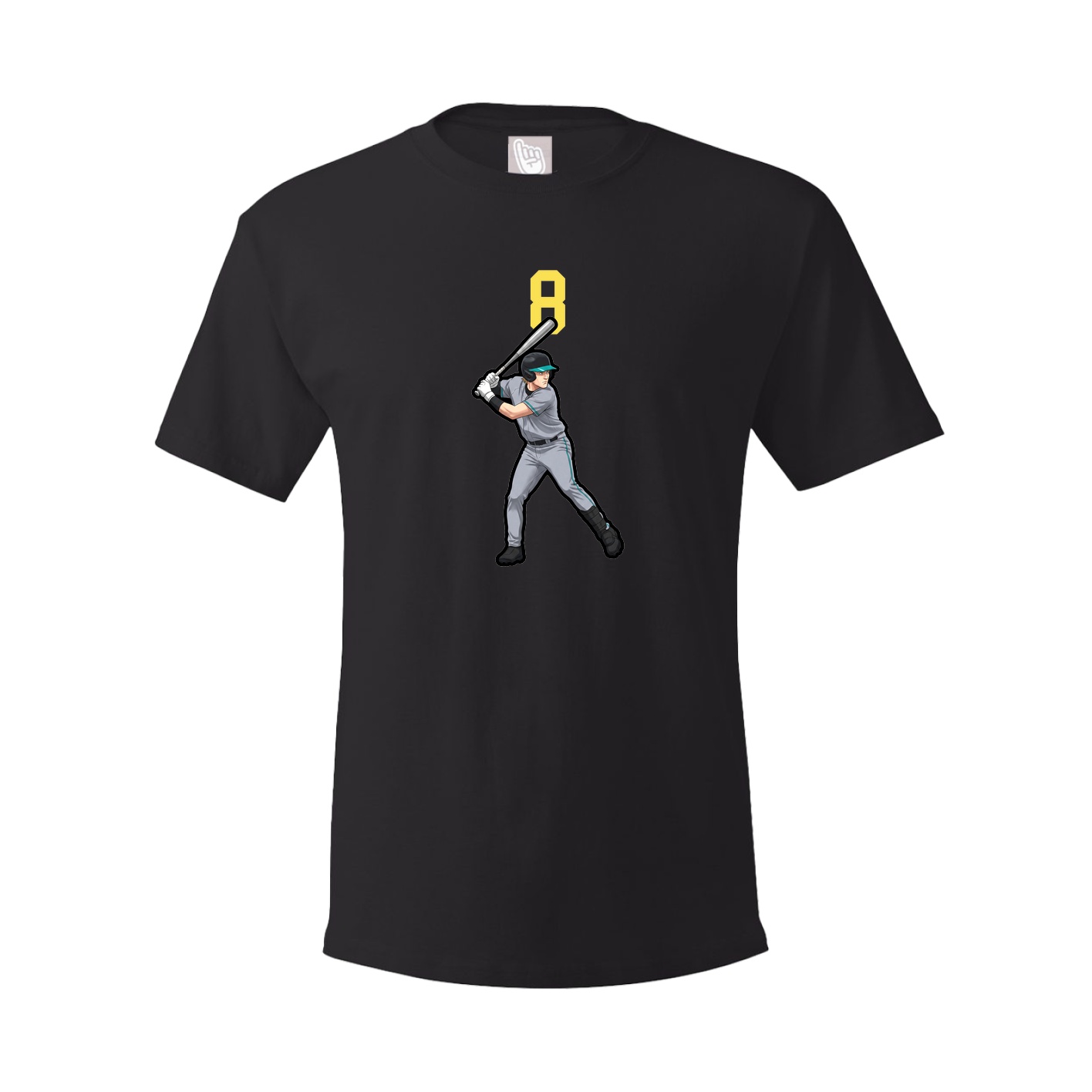 Tee — Number Top in Black