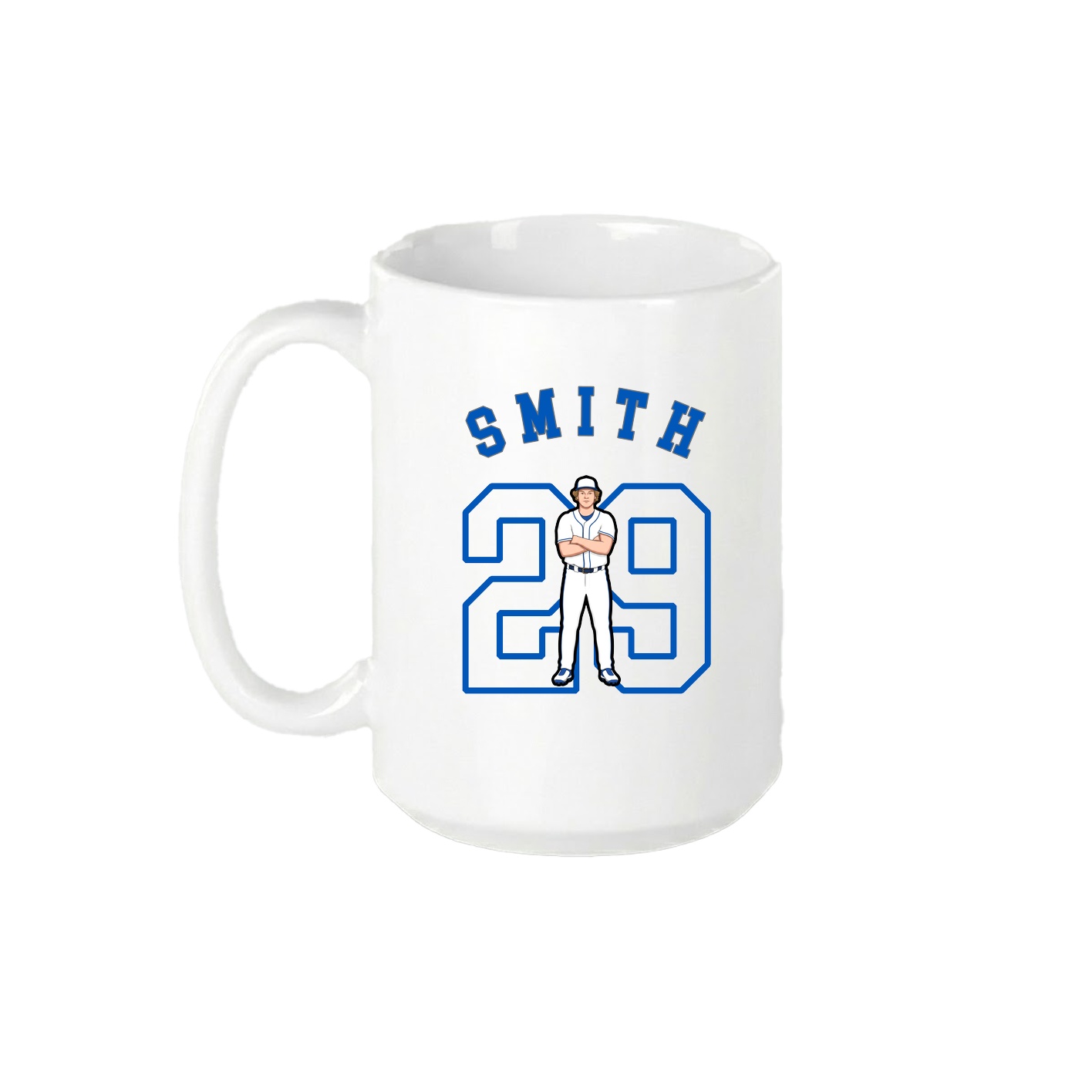 15oz Coffee Mug — Shirsey Arch in White