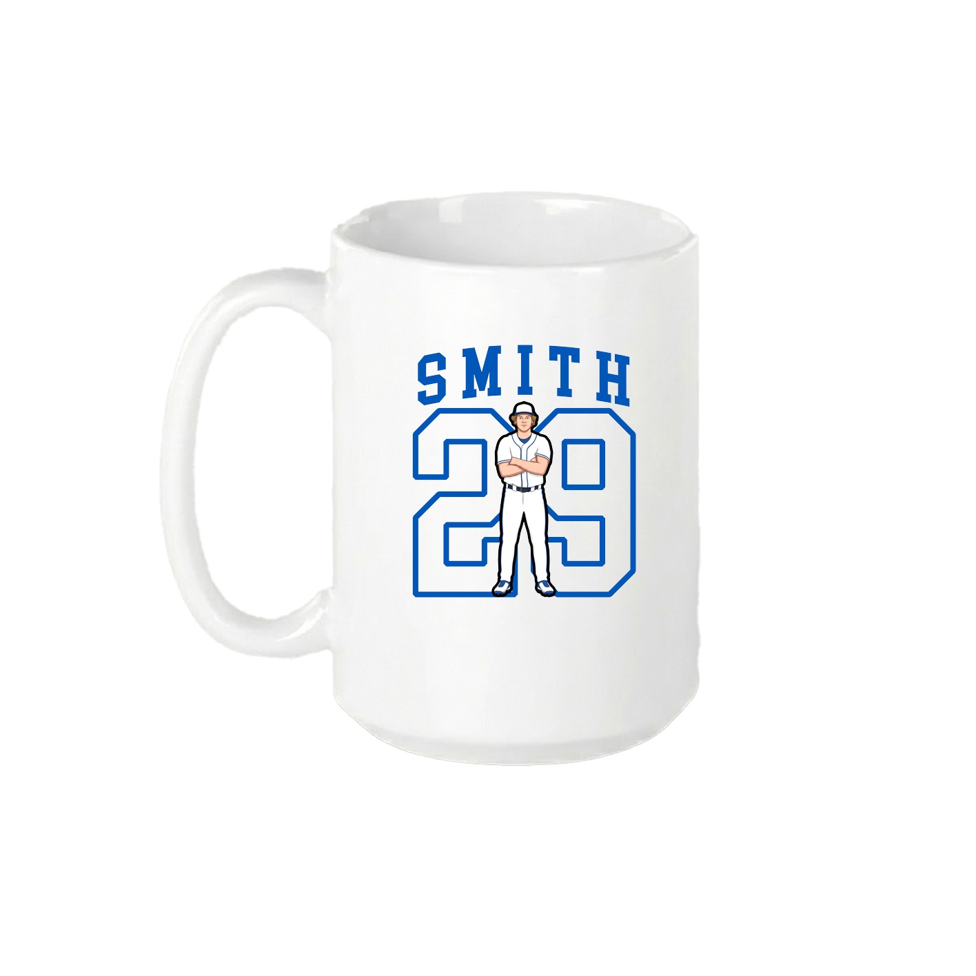 15oz Coffee Mug — Shirsey in White
