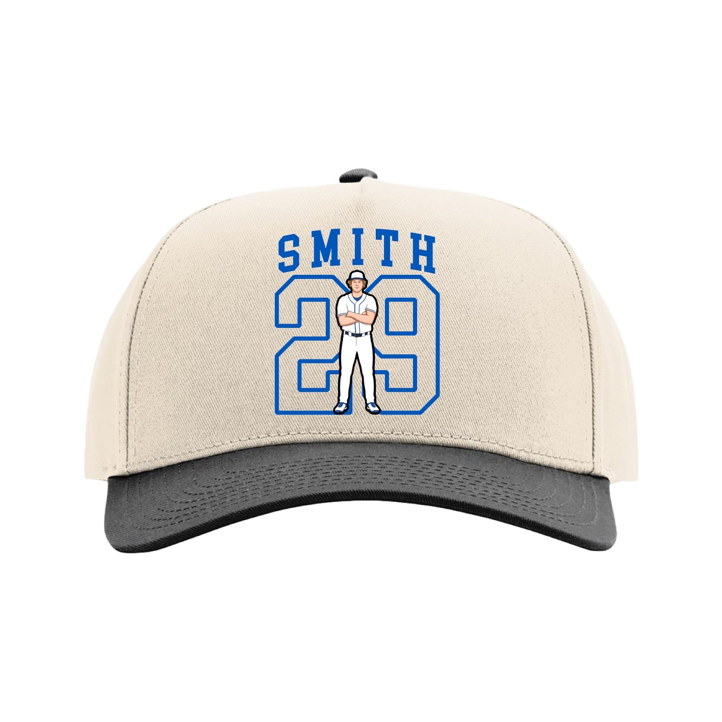Full Fabric Five-Panel Champ Cap