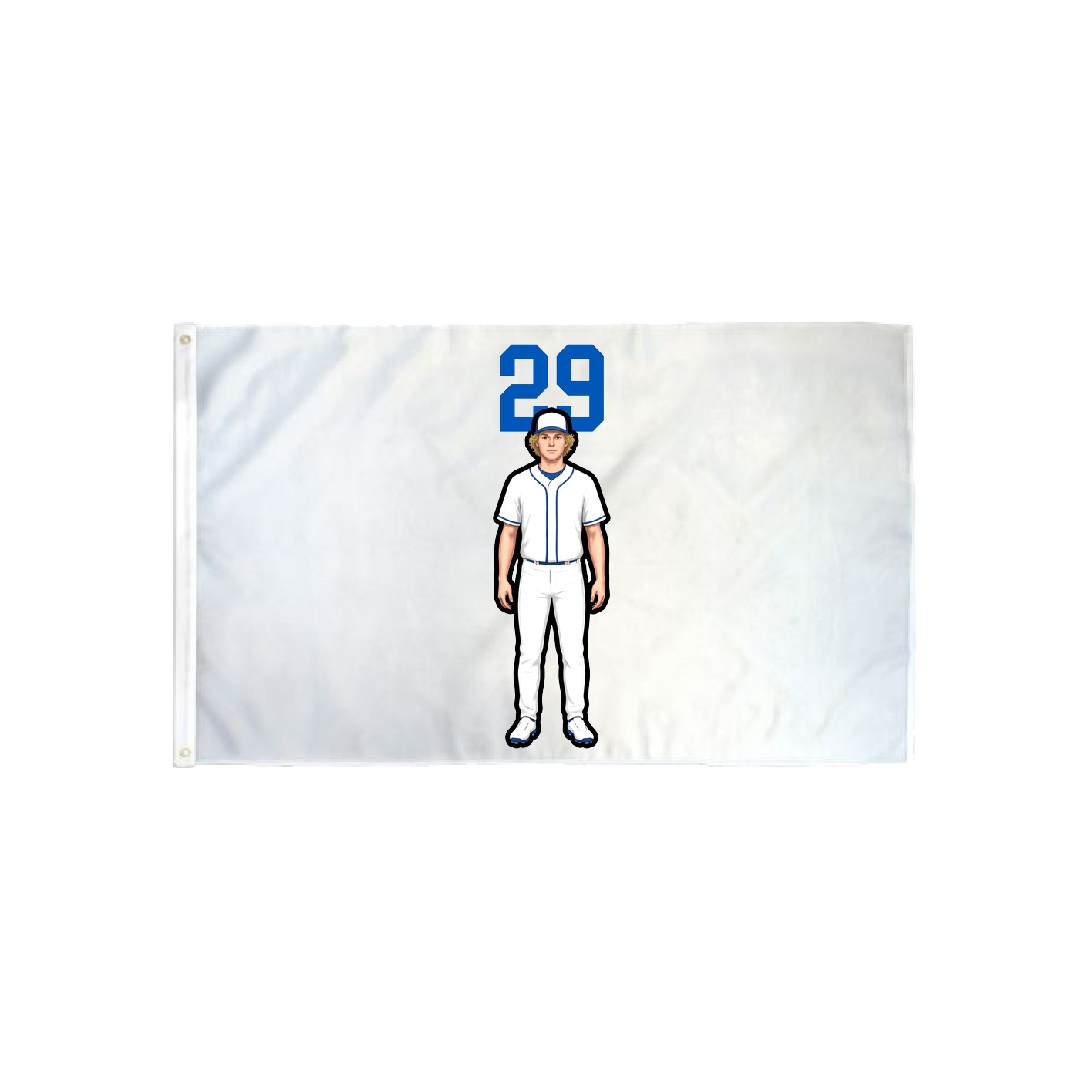 3x5 Flag — Number Top in Classic