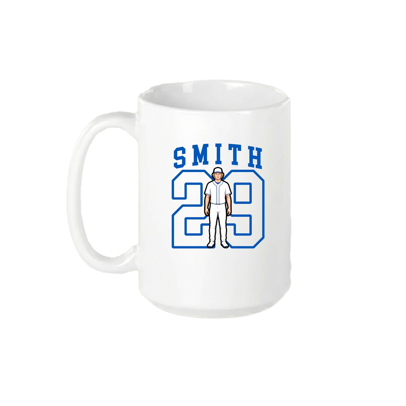 15oz Coffee Mug — Shirsey in White