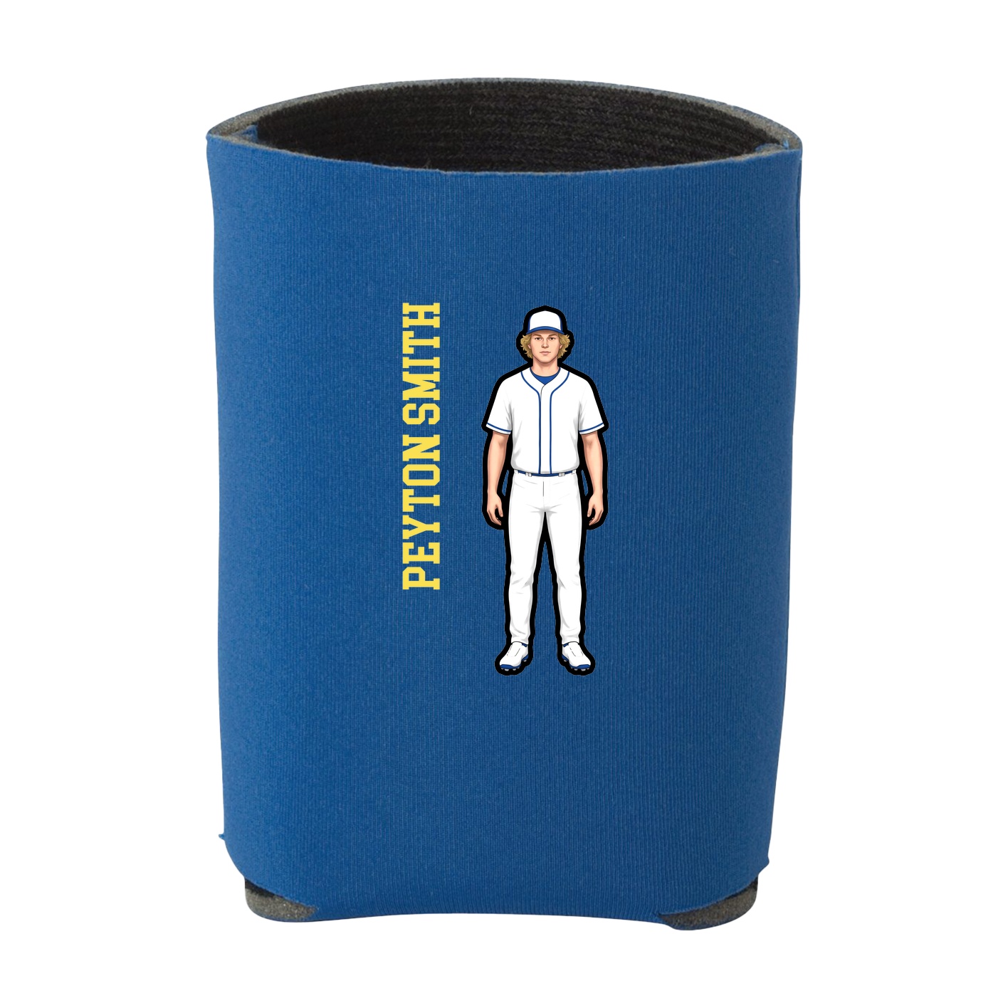 Can Holder — Name Vertical in Royal