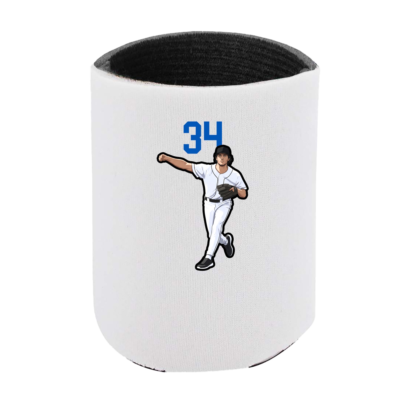Can Holder — Number Top in White
