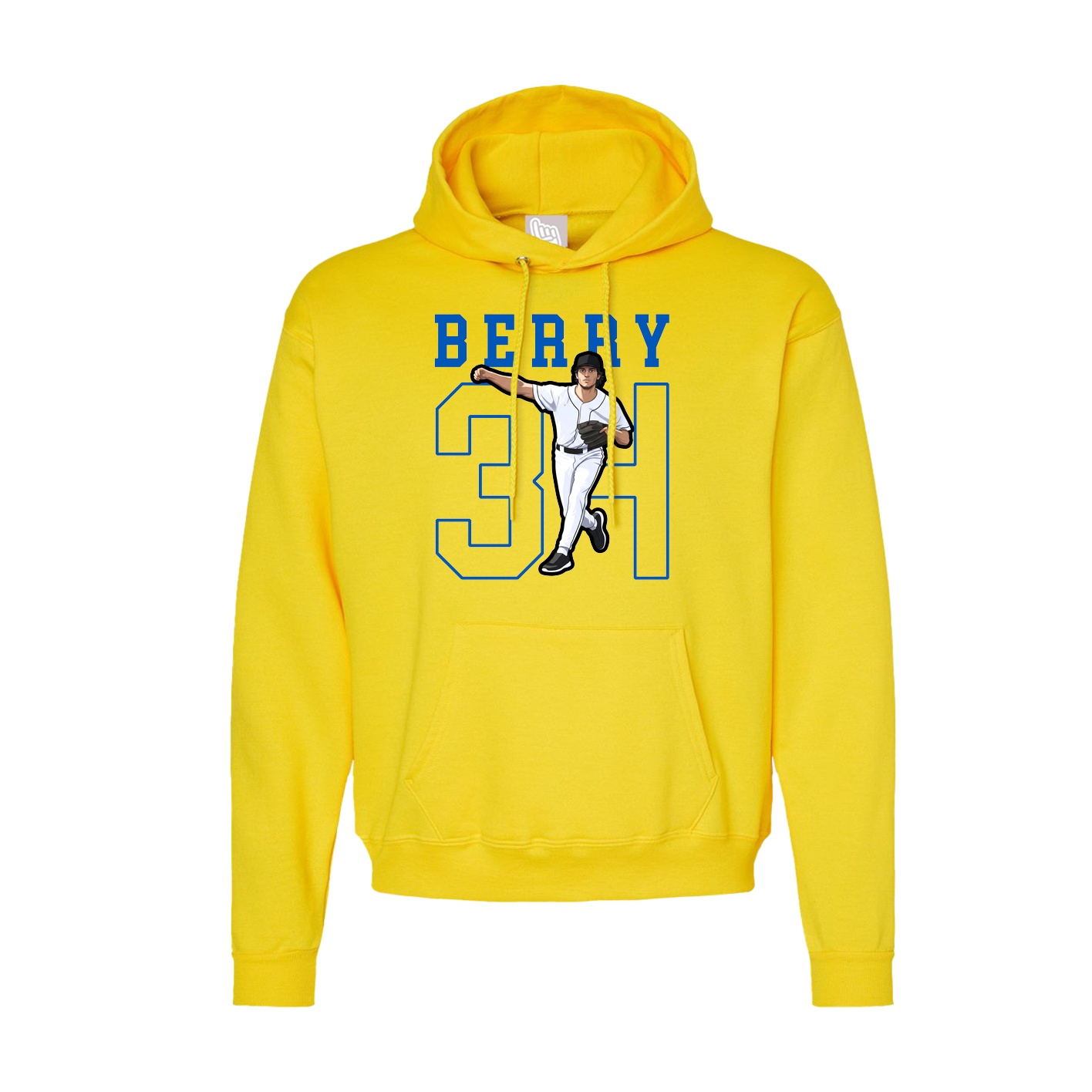 Hoodie — Shirsey in Yellow